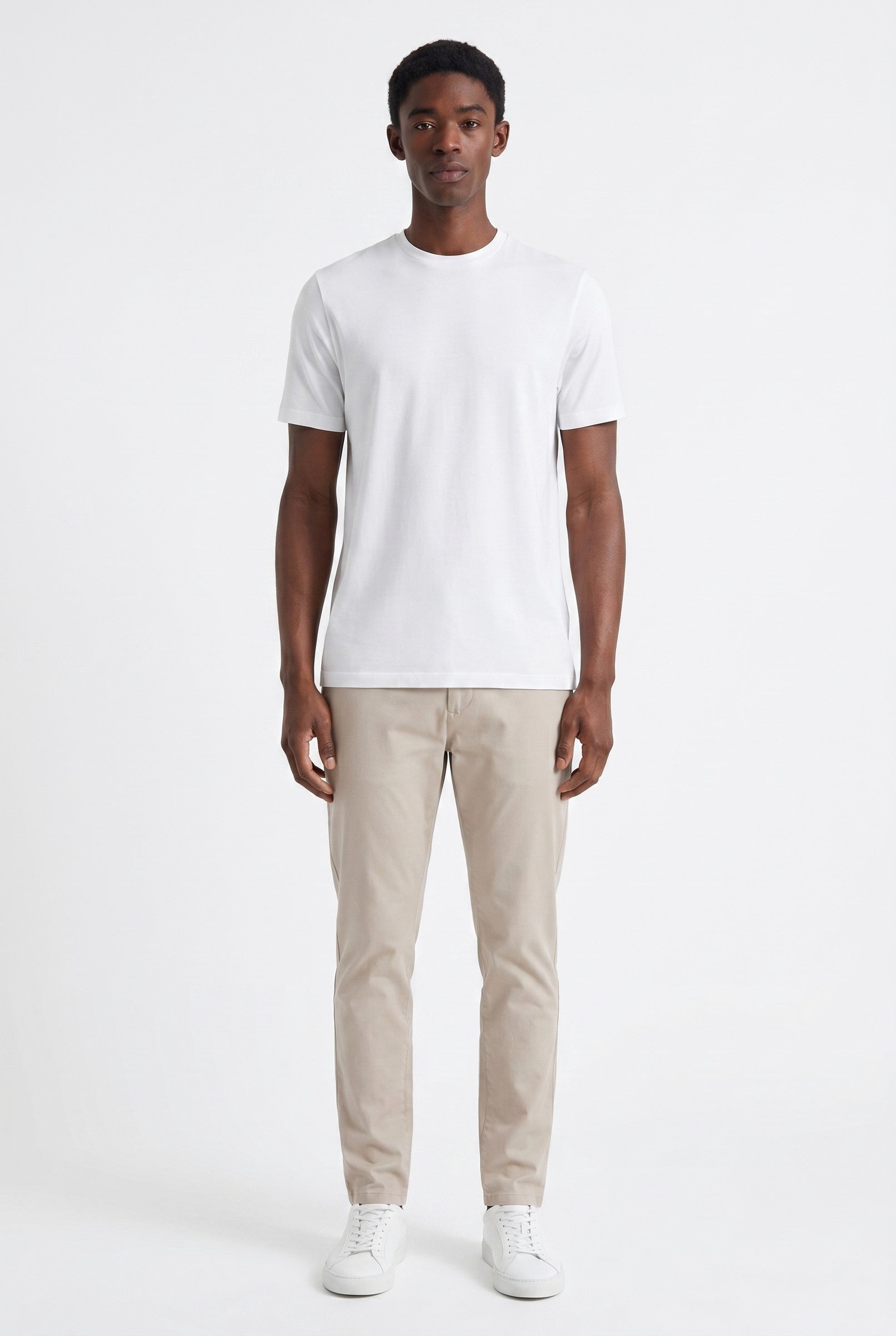 Men's Essential Slim Fit Cotton Stretch T-Shirt | Blackstone London