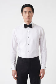 Men's White Marcella Tuxedo Shirt | Blackstone London