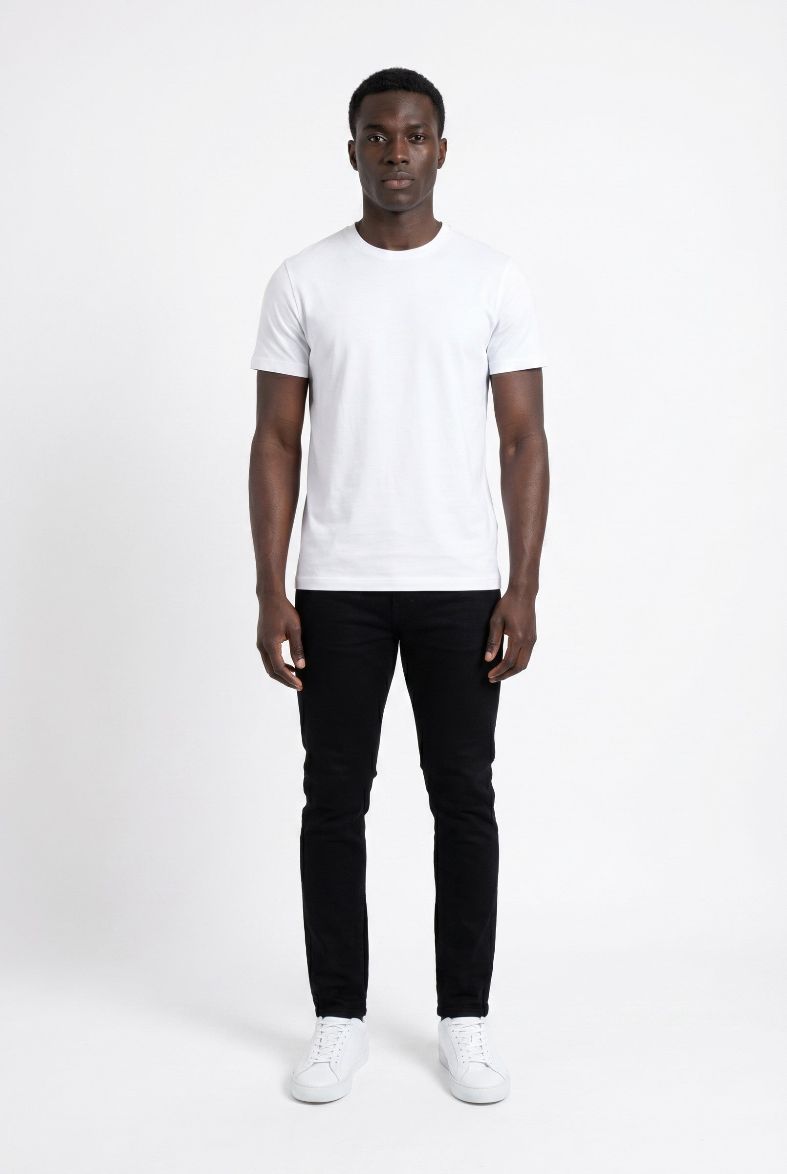 Men's Premium Cotton Crew Tee | Blackstone London