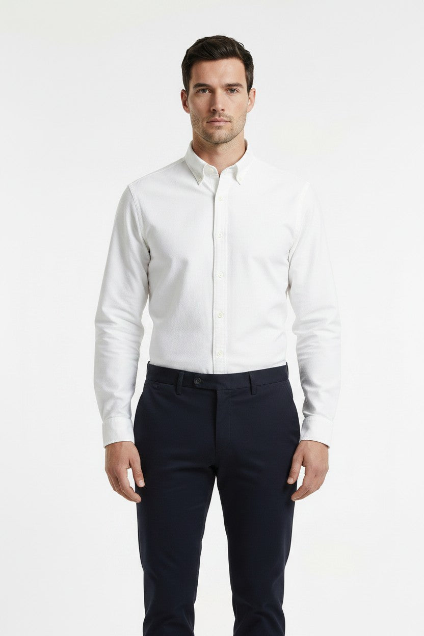Men's Slim Fit Oxford Shirt | Blackstone London