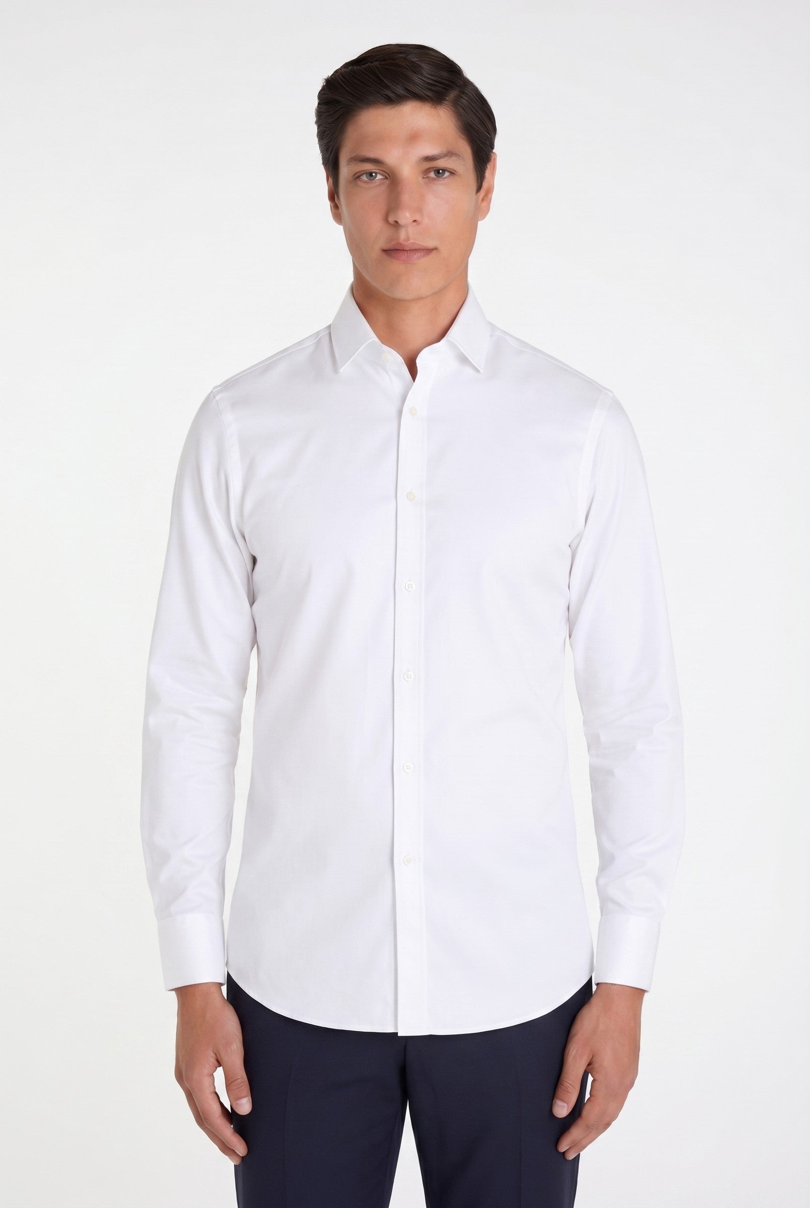 Men's Non-Iron Twill Dress Shirt | Blackstone London