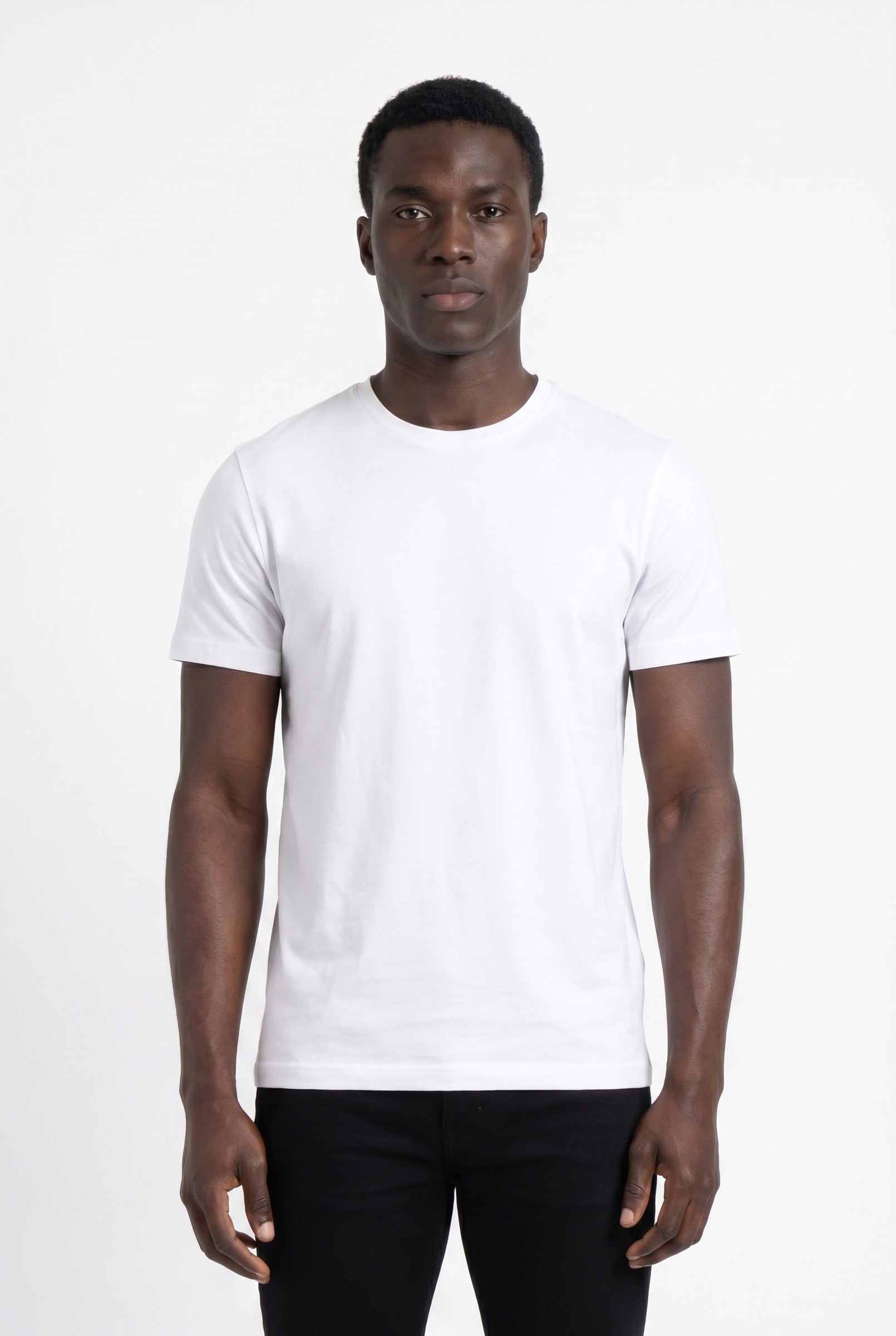 Men's Premium Cotton Crew Tee | Blackstone London
