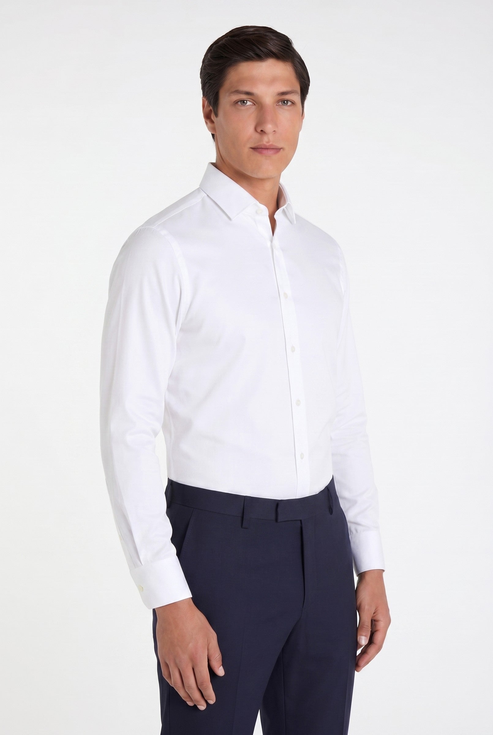 Men's Non-Iron Twill Dress Shirt | Blackstone London