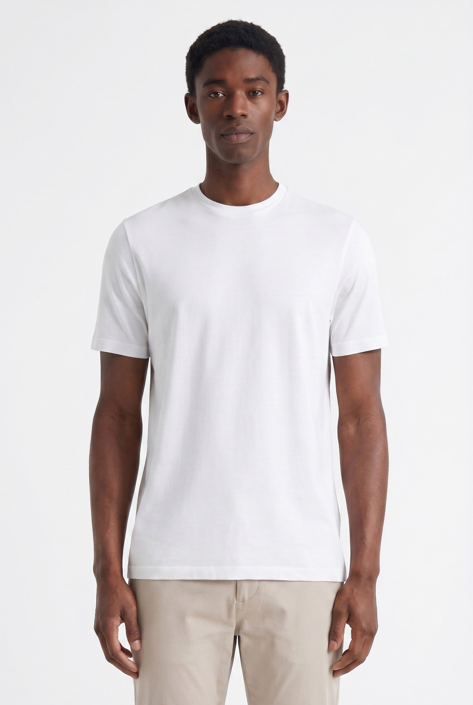 Men's Essential Slim Fit Cotton Stretch T-Shirt | Blackstone London
