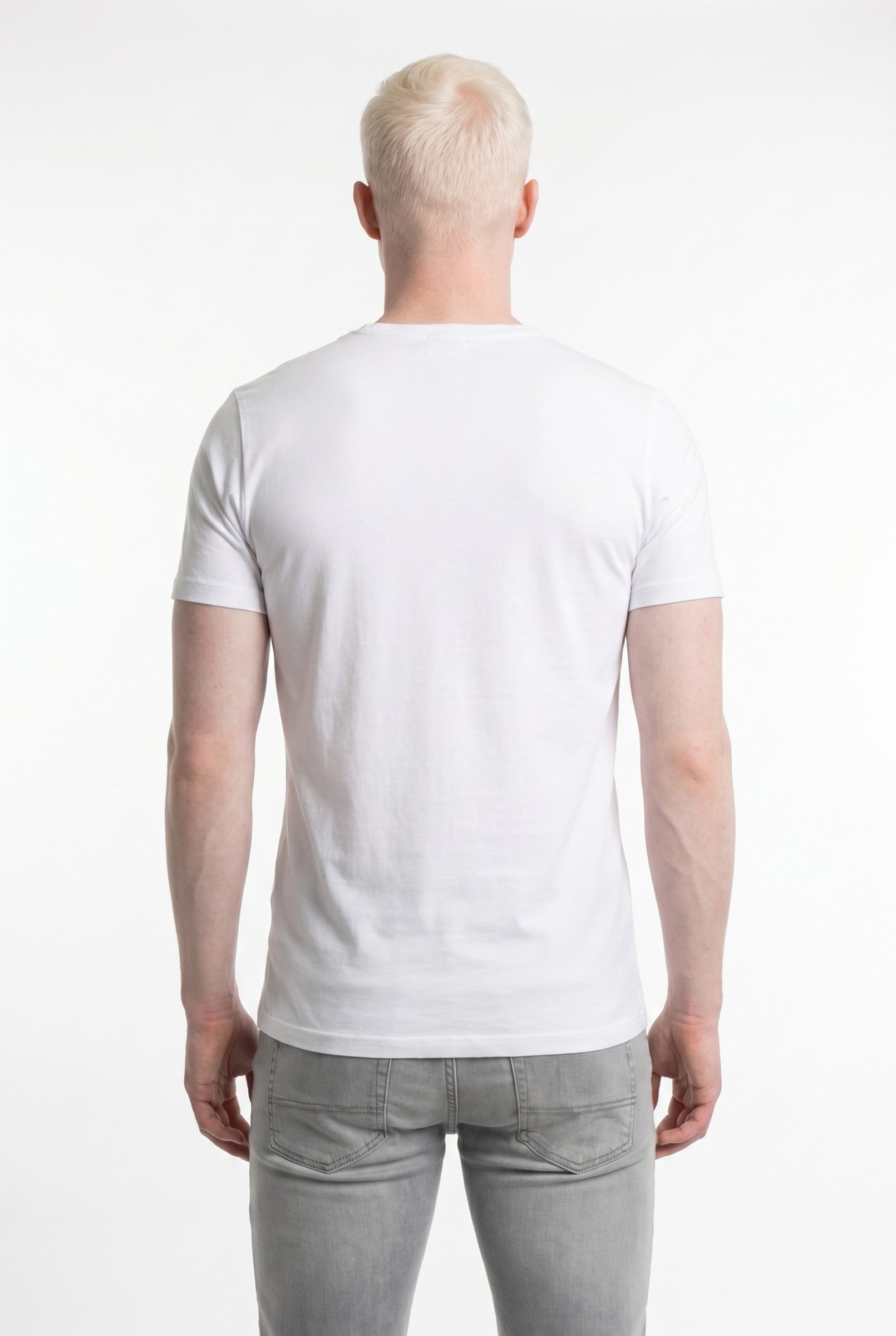 Men's Crew Neck Cotton Tee | Blackstone London