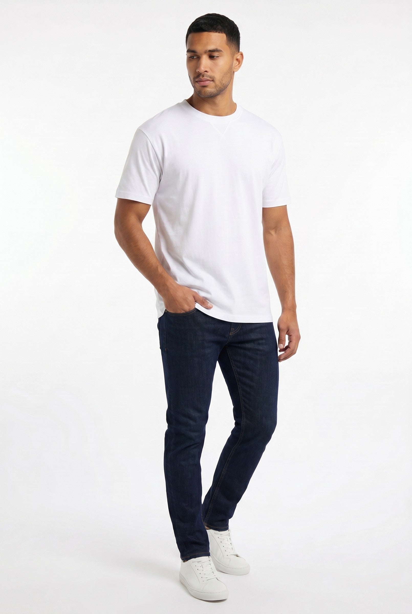 Men's Crew Neck Cotton T-Shirt | Blackstone London