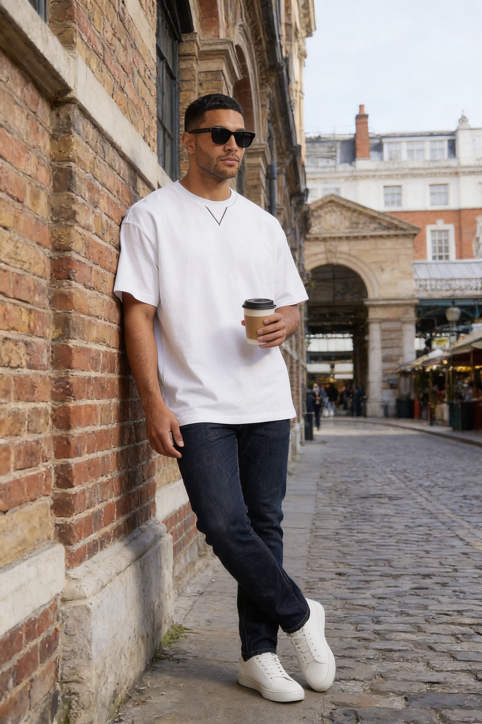 Men's Crew Neck Cotton T-Shirt | Blackstone London