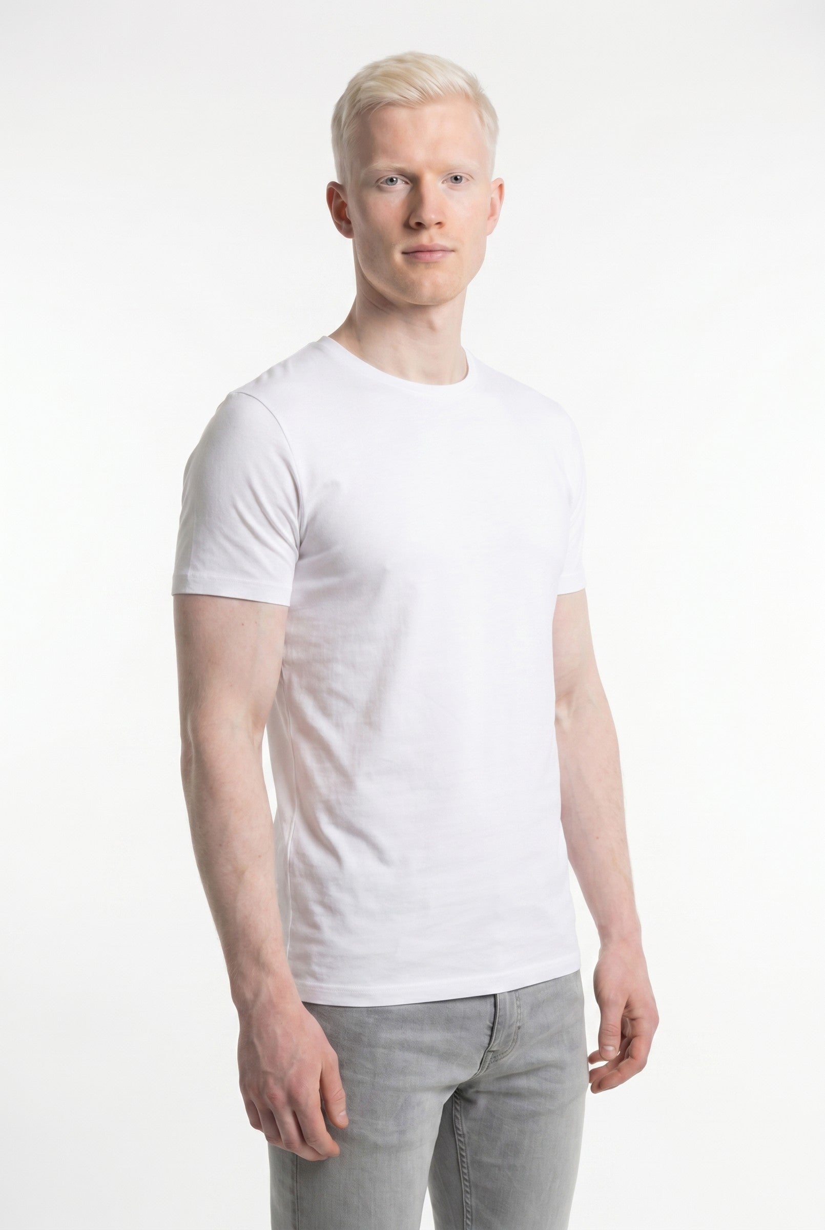 Men's Crew Neck Cotton Tee | Blackstone London