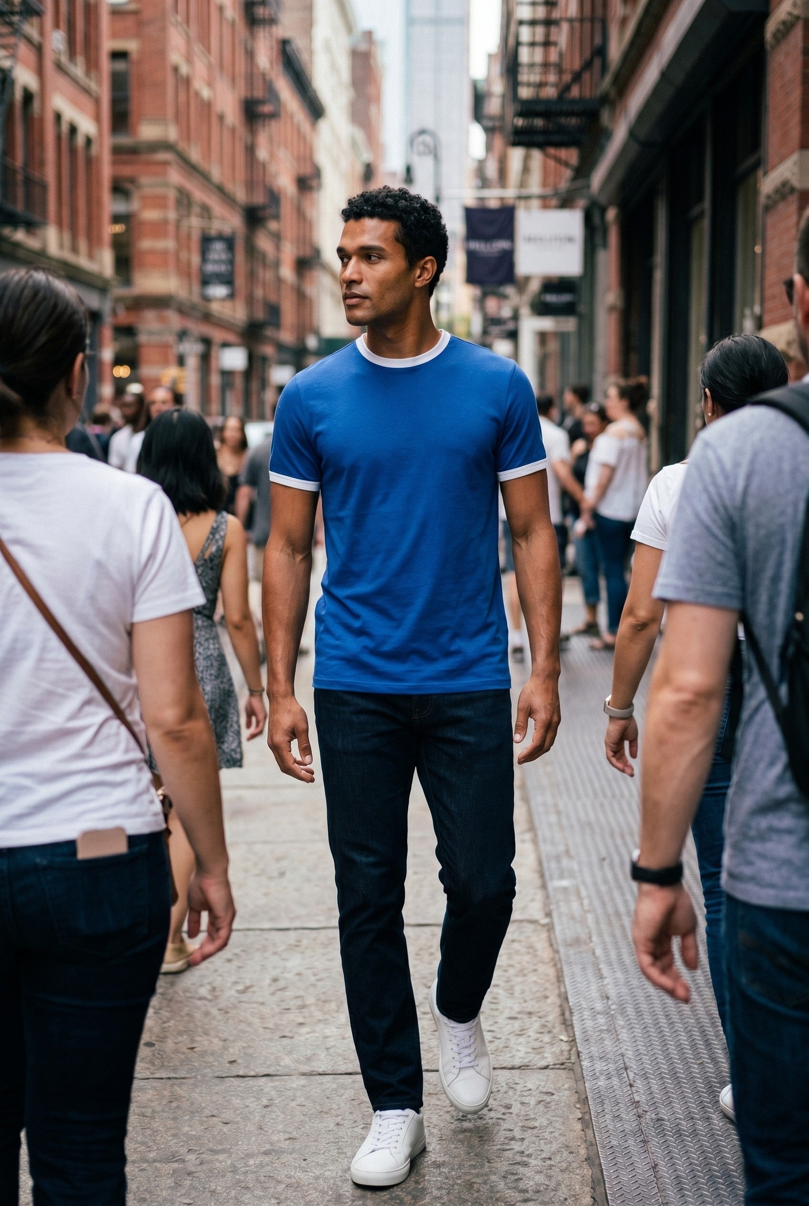 Men's Ringer T-Shirt | Blackstone London