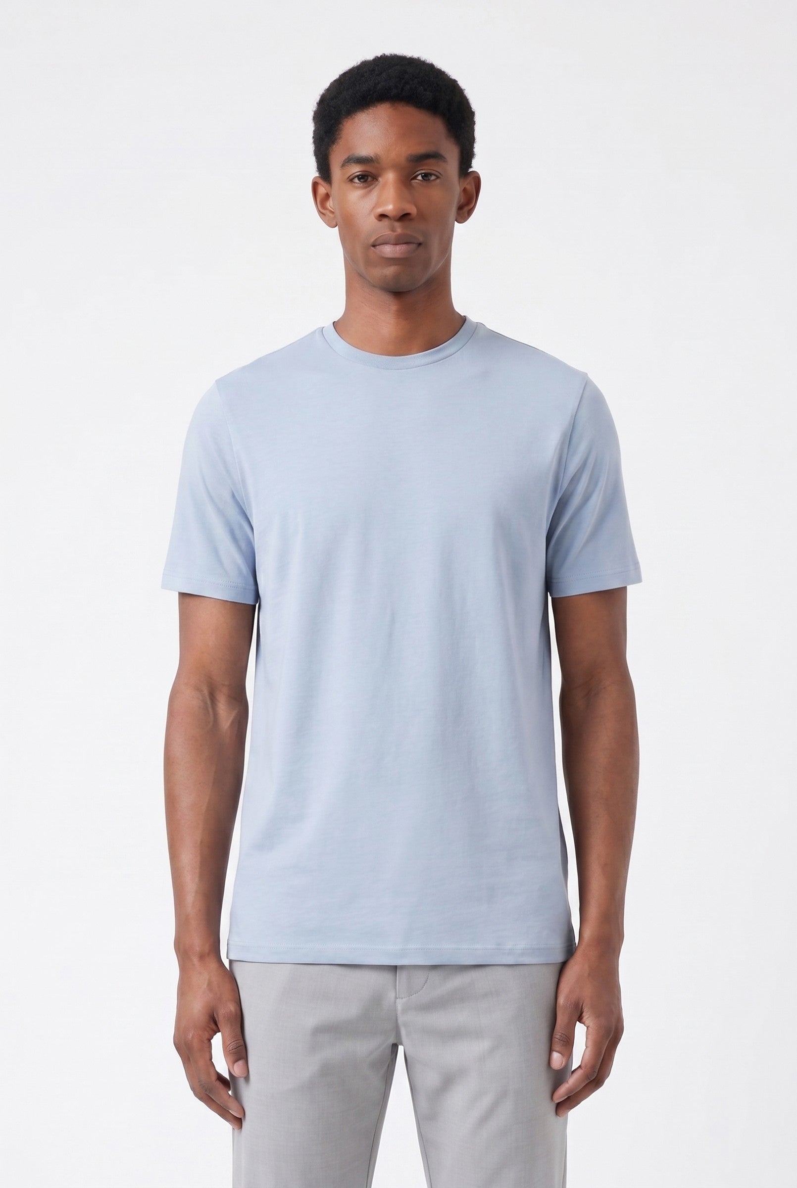 Men's Essential Slim Fit Cotton Stretch T-Shirt | Blackstone London