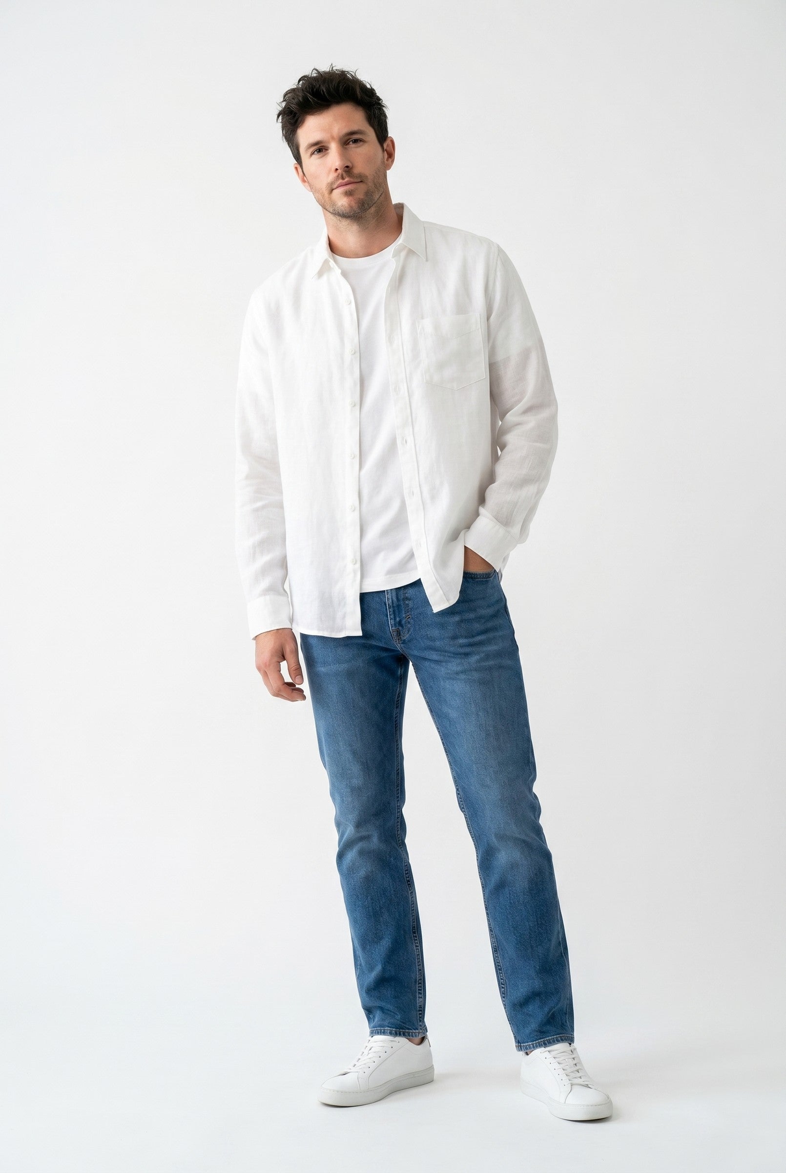 Men's Linen Shirt | Blackstone London