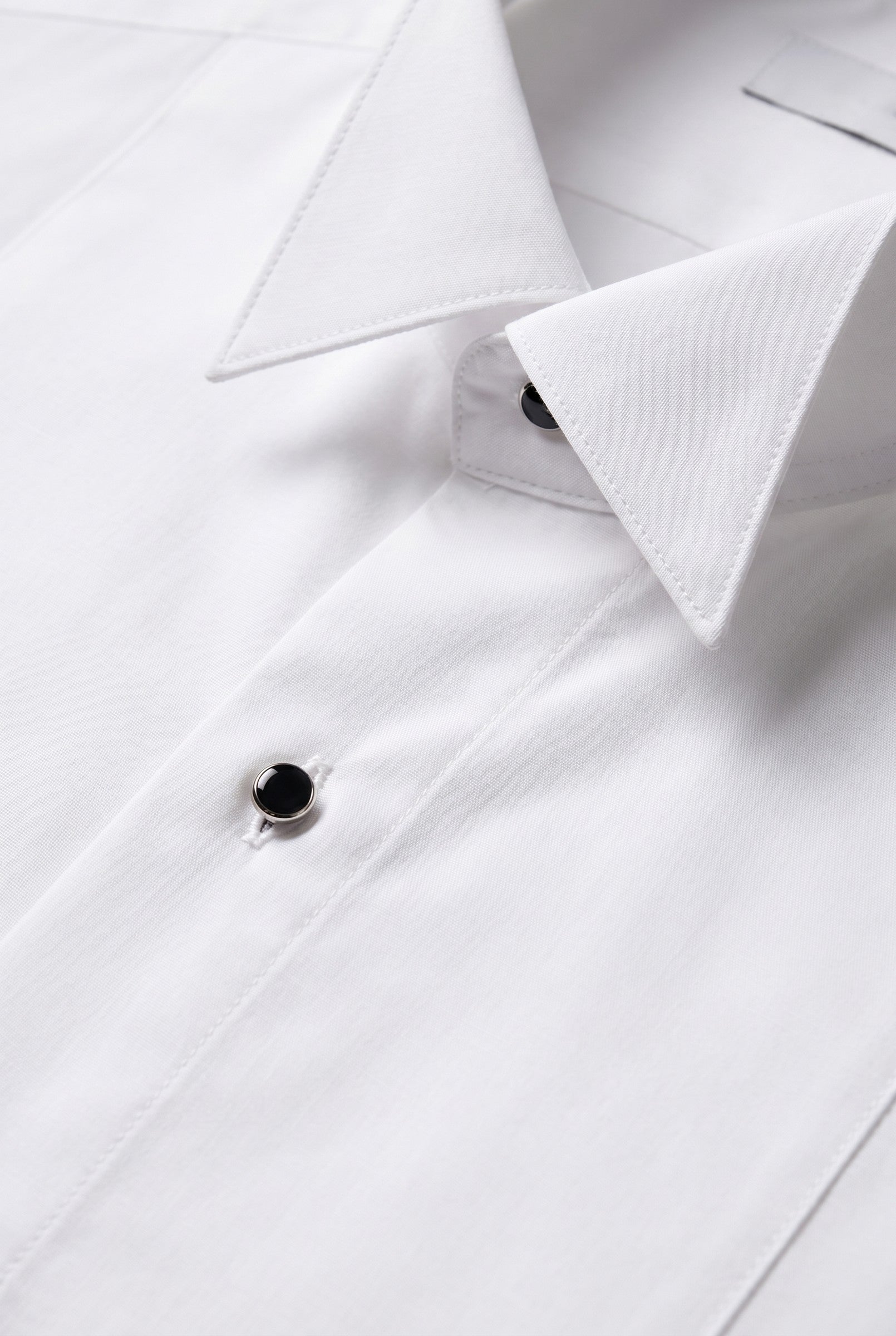 Men's White Marcella Tuxedo Shirt | Blackstone London