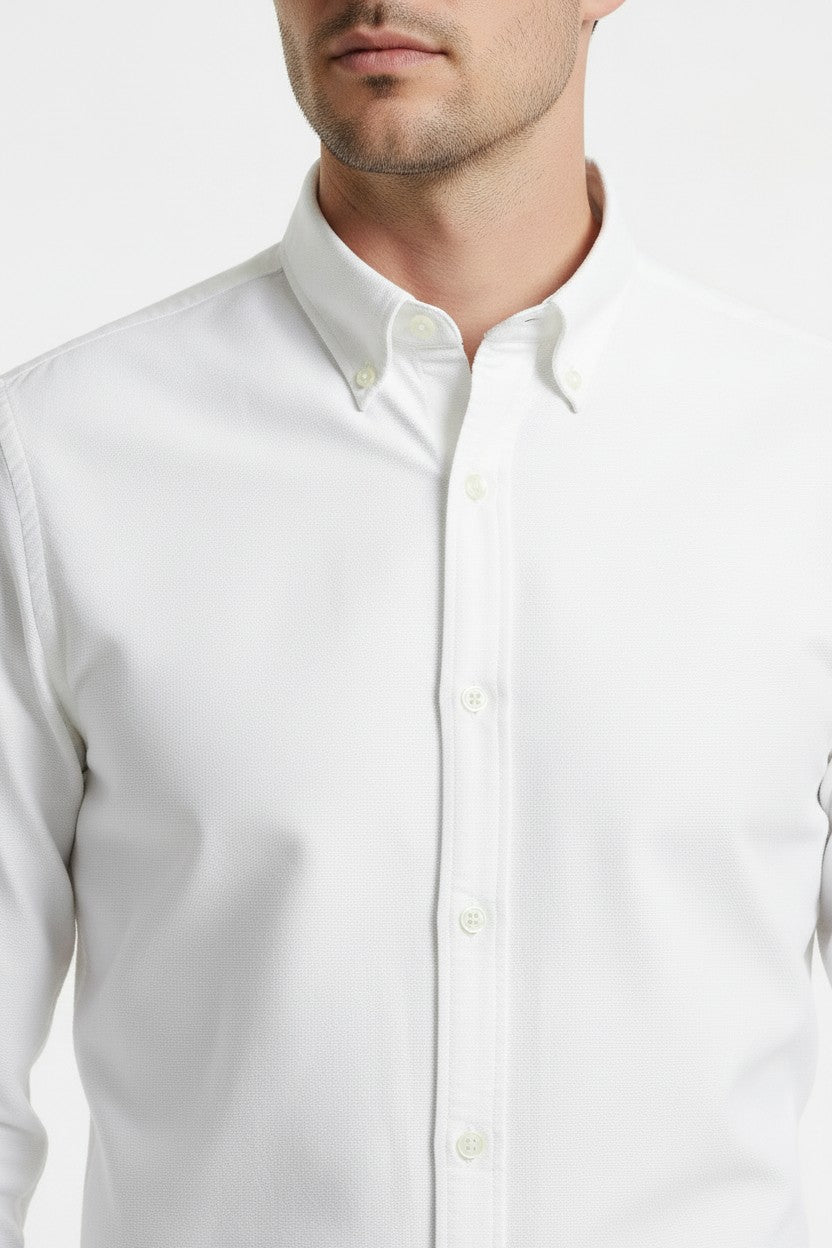 Men's Slim Fit Oxford Shirt | Blackstone London