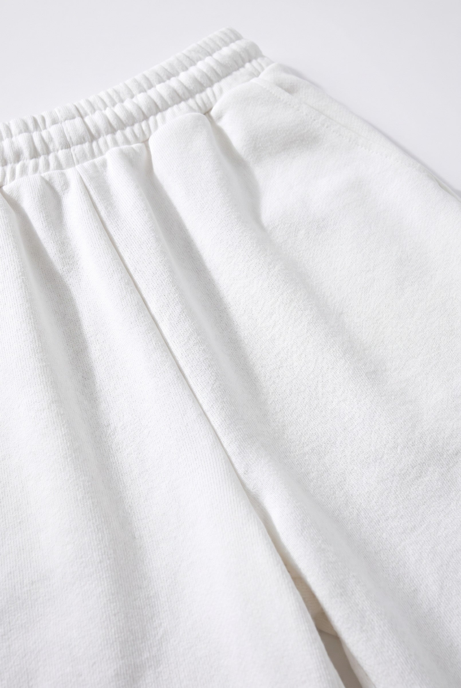 Women's Pleated Baggy Sweat Shorts | Blackstone London