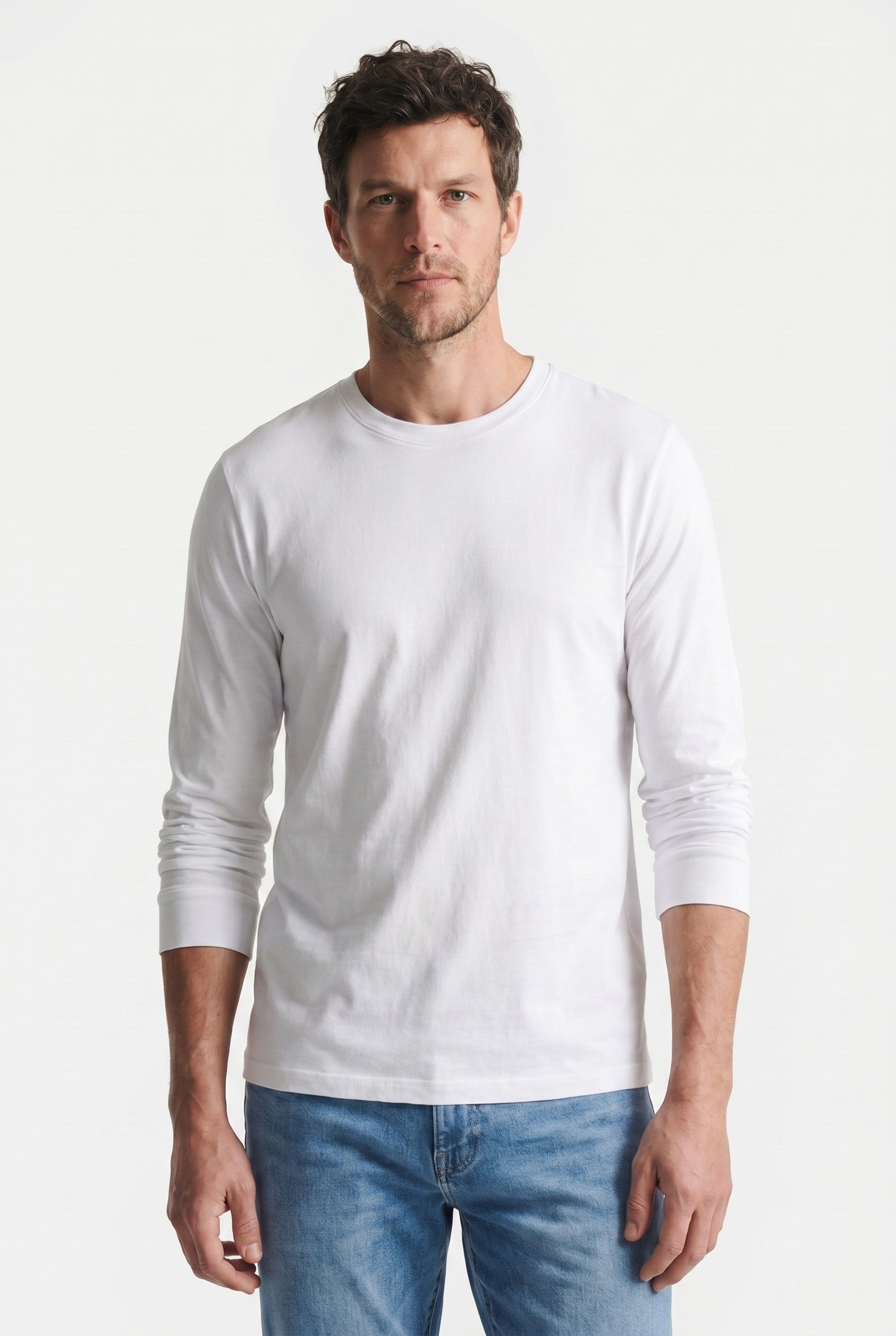 Men's Long-Sleeve Modal T-Shirt | Blackstone London