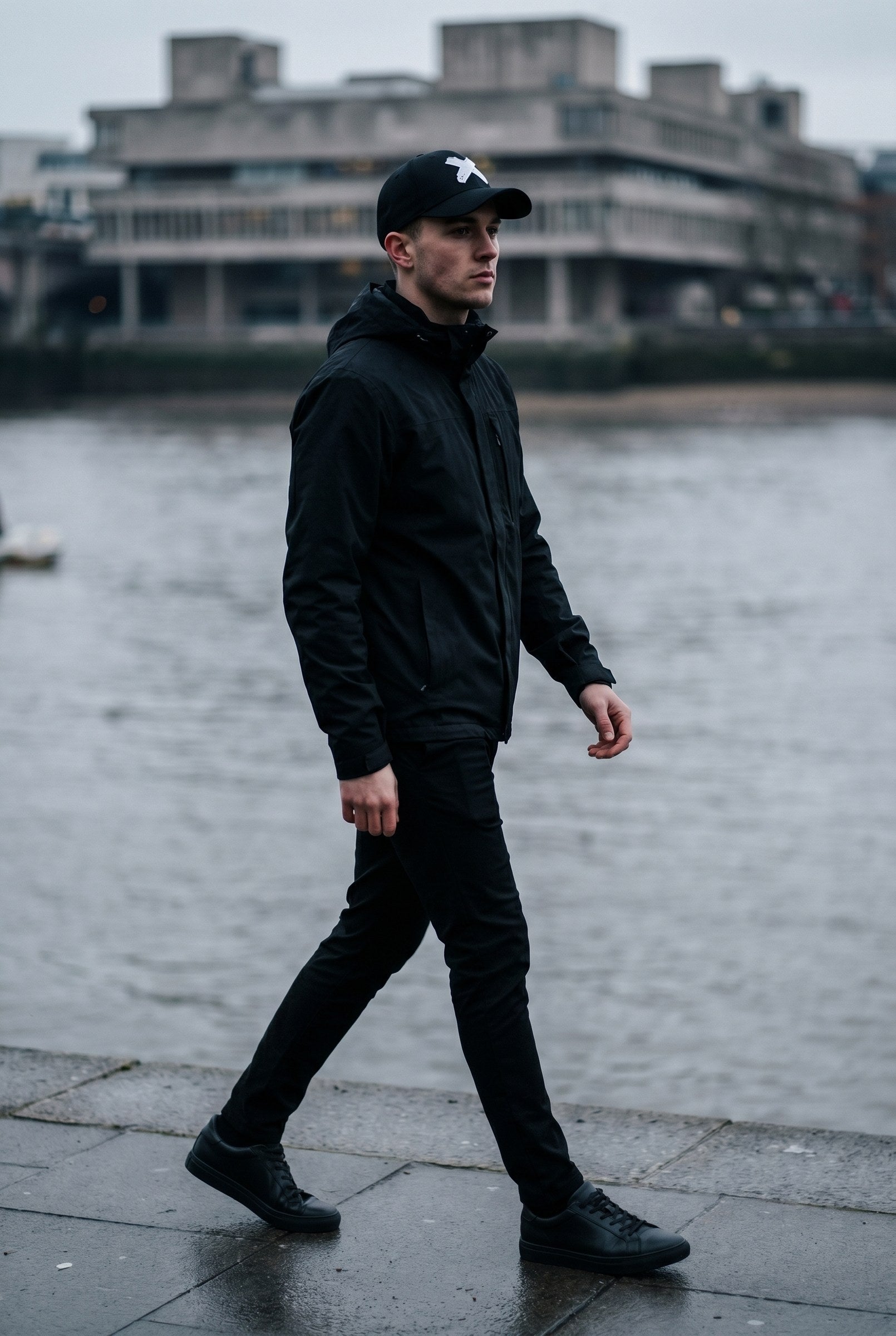 Men's Cross X Embroidered Cap | Blackstone London