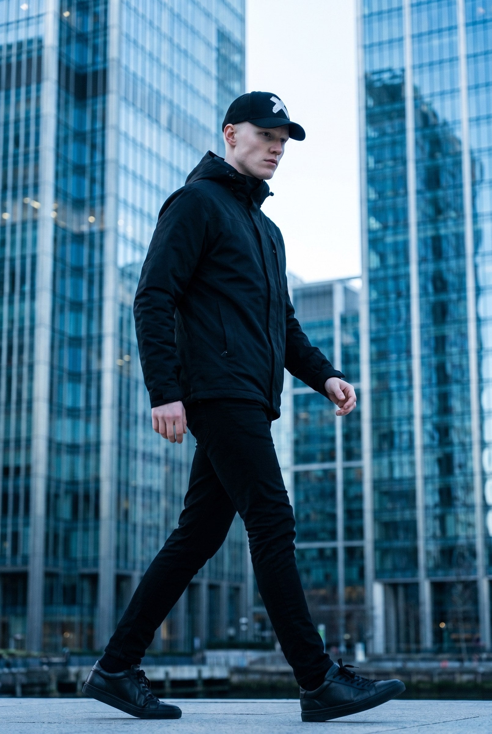 Men's Cross X Embroidered Cap | Blackstone London