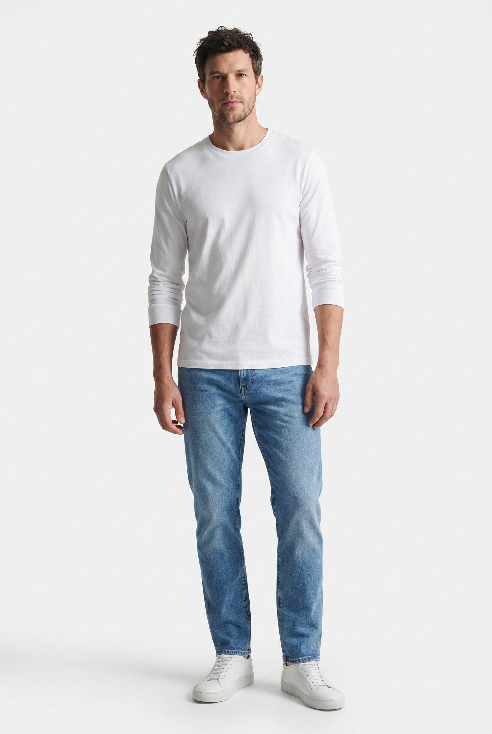 Men's Long-Sleeve Modal T-Shirt | Blackstone London