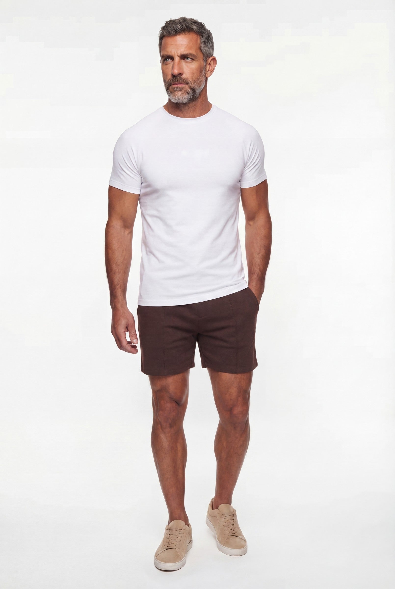Men's Mercerised Cotton Crewneck T-Shirt | Blackstone London