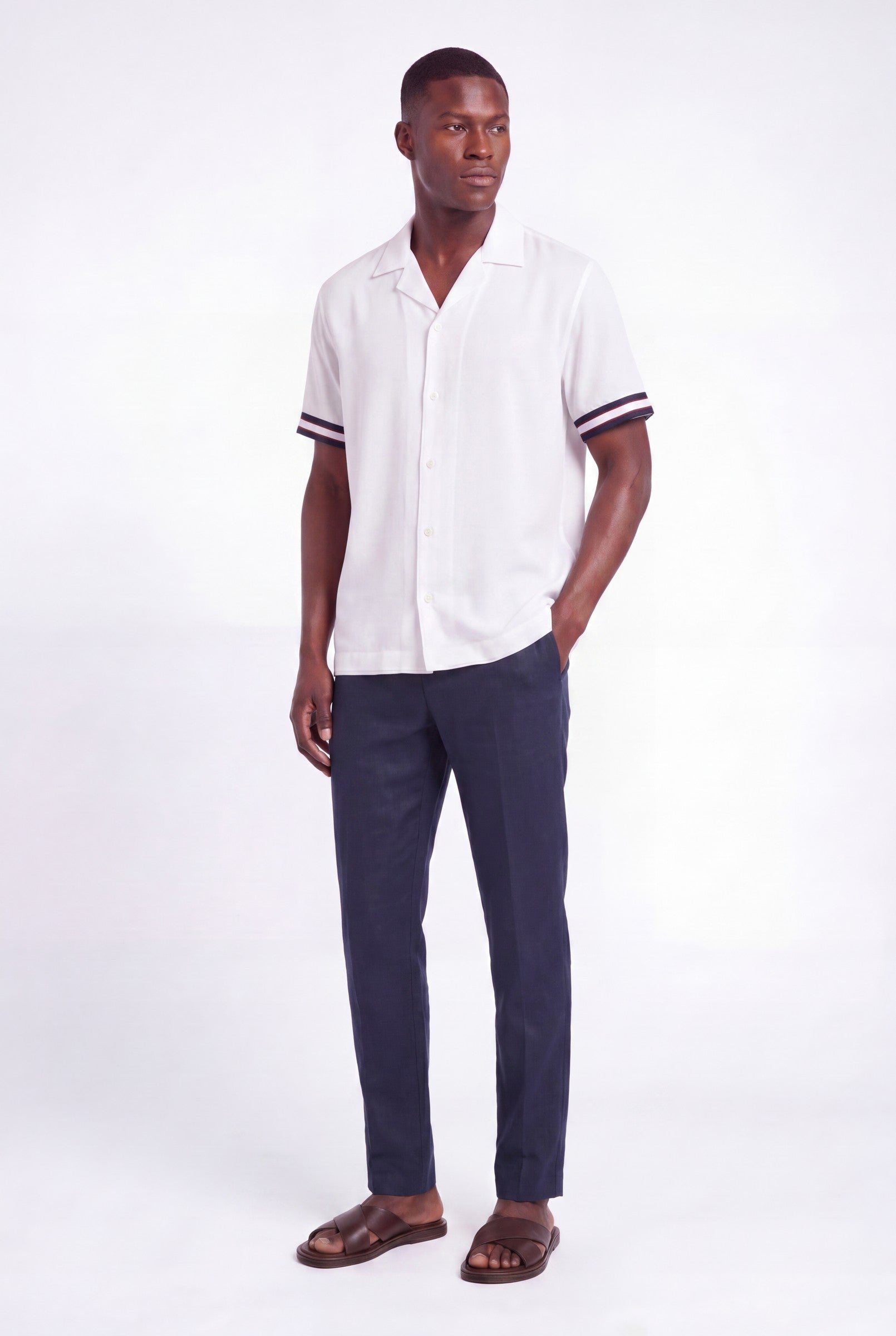 Men's Ecovero Viscose Resort Shirt | Blackstone London