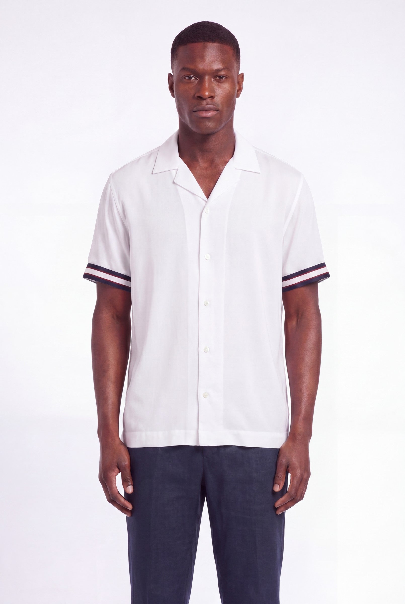 Men's Ecovero Viscose Resort Shirt | Blackstone London
