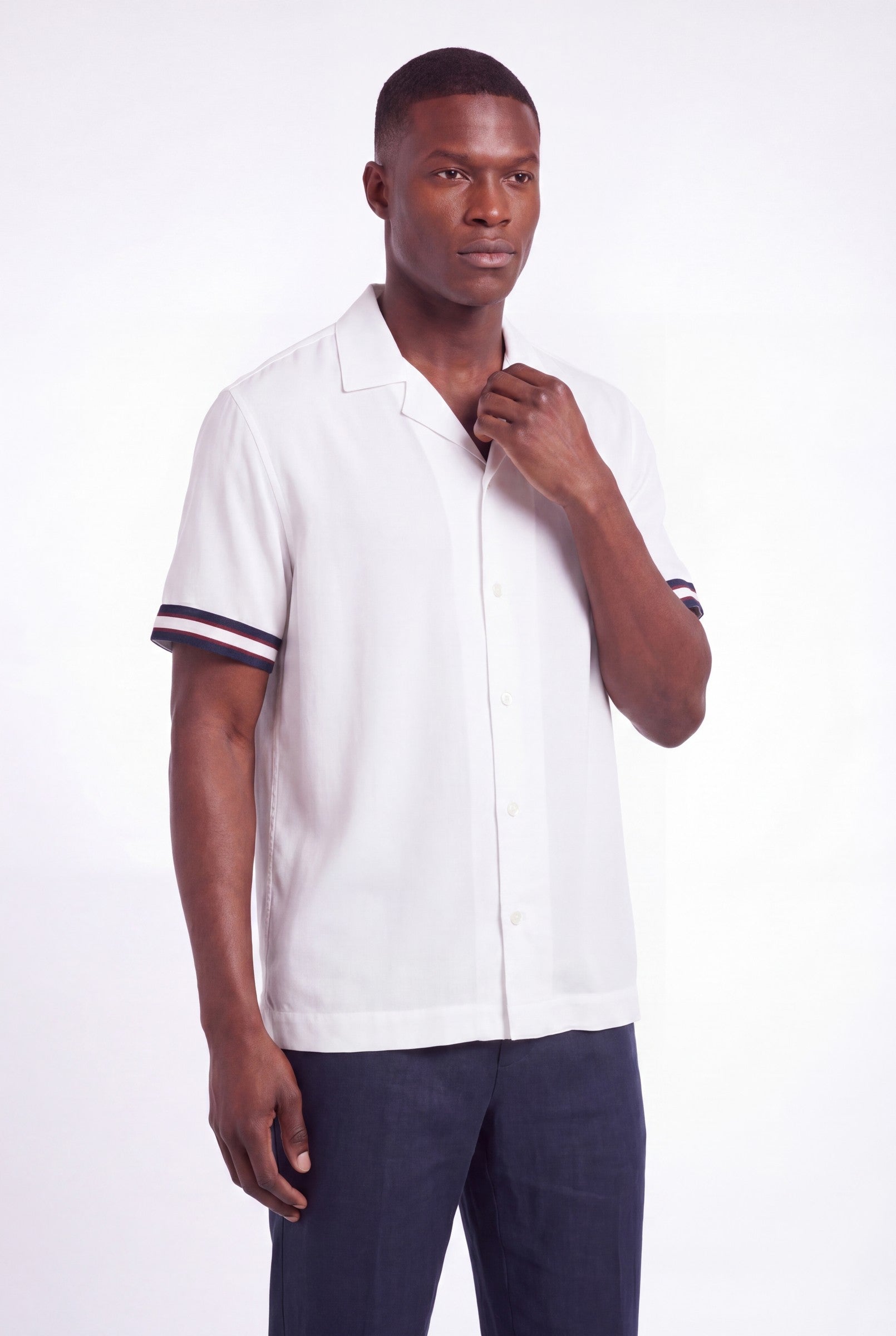 Men's Ecovero Viscose Resort Shirt | Blackstone London