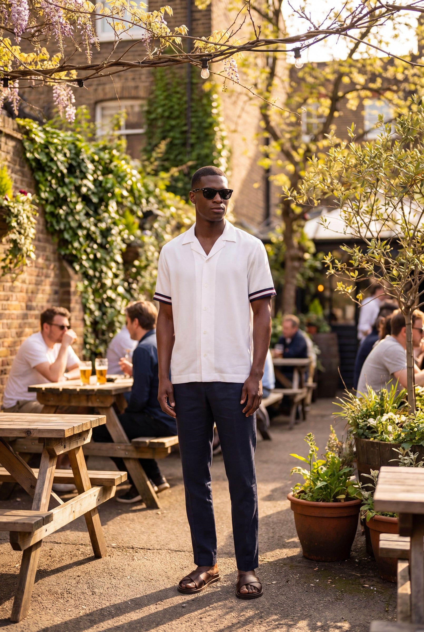 Men's Ecovero Viscose Resort Shirt | Blackstone London