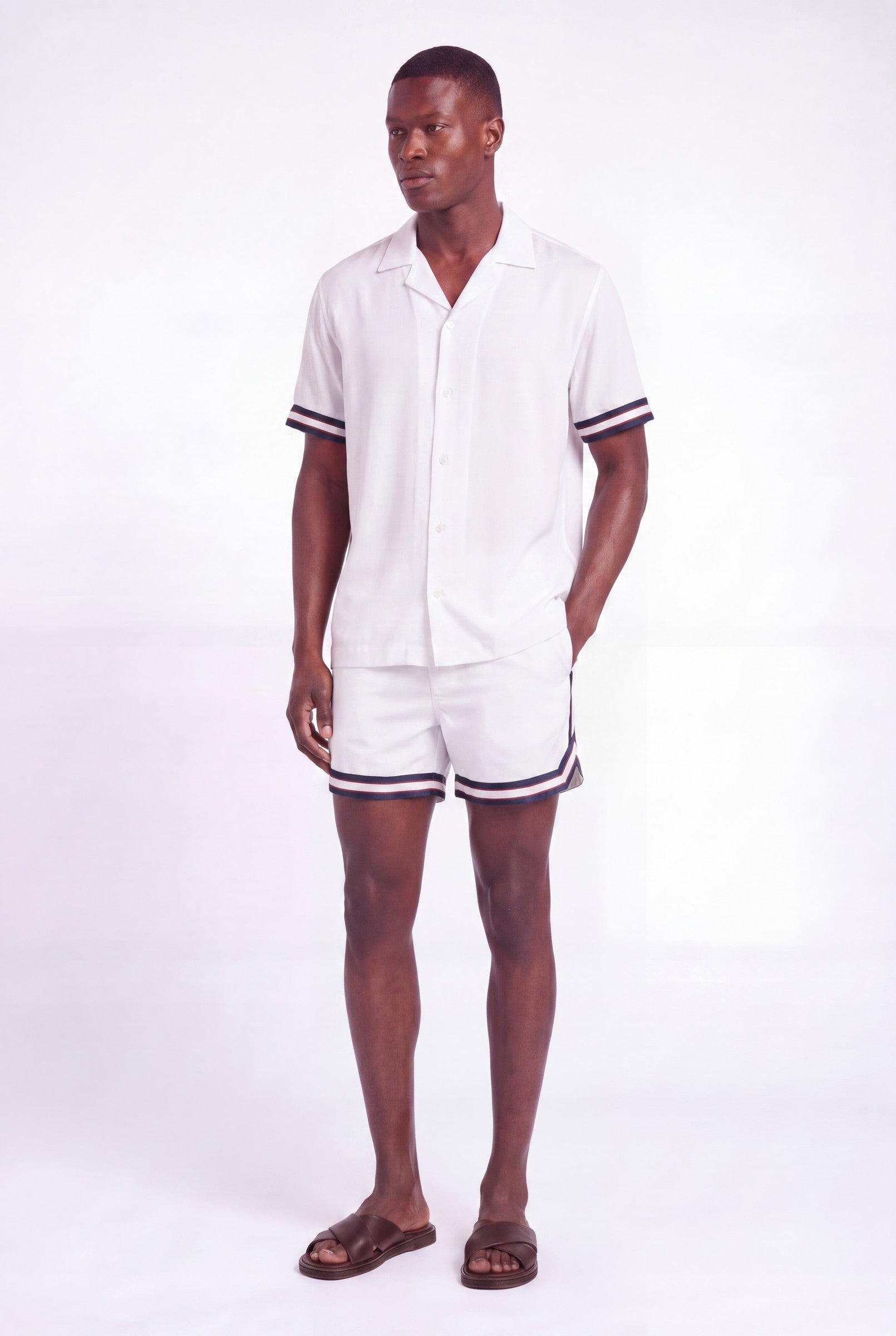 Men's Recycled Nylon Baller Swim Shorts | Blackstone London