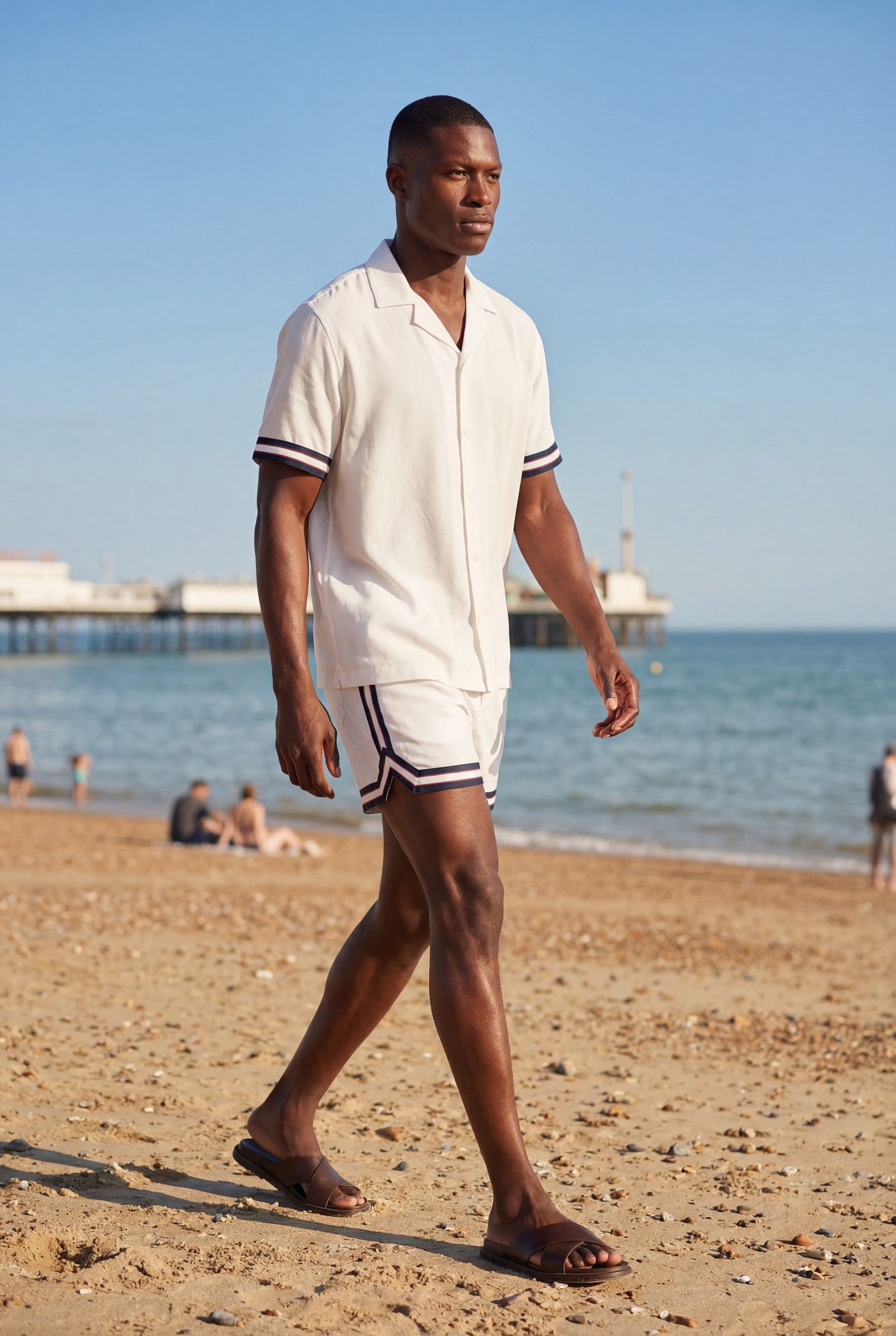 Men's Recycled Nylon Baller Swim Shorts | Blackstone London