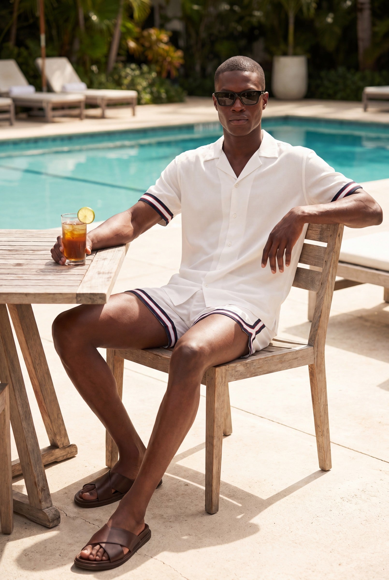 Men's Recycled Nylon Baller Swim Shorts | Blackstone London