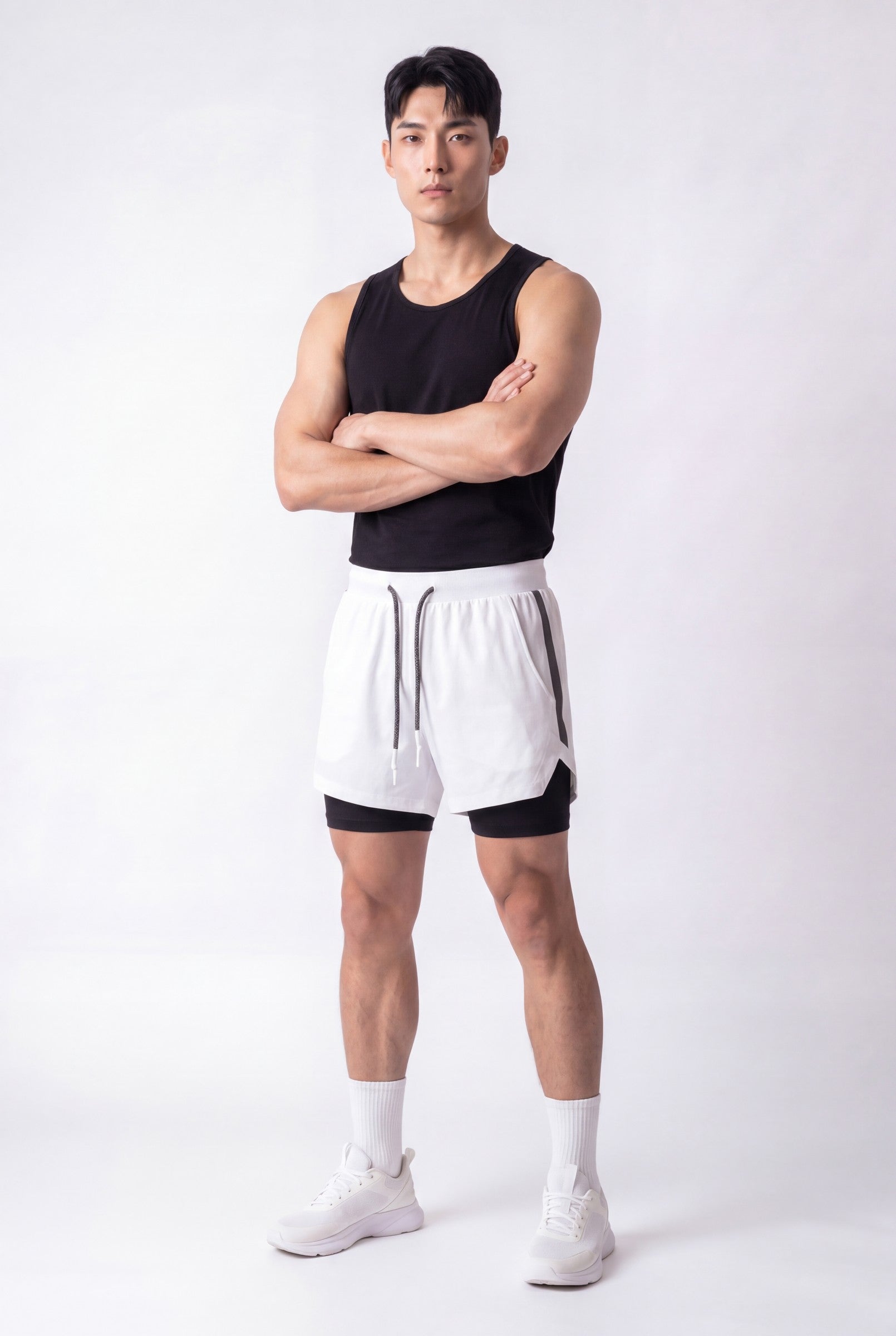 Men's Hybrid Compression Shorts | Blackstone London