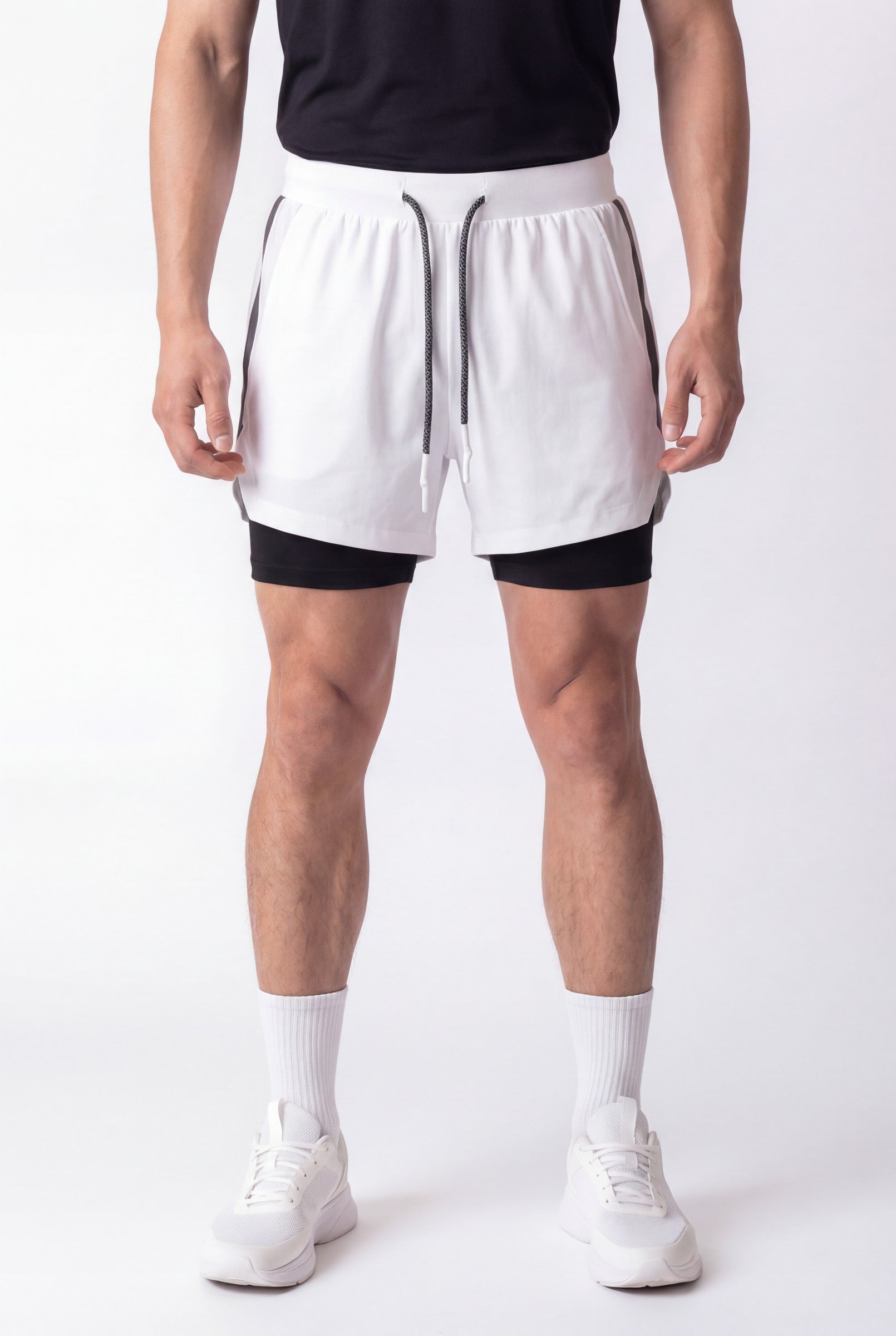 Men's Hybrid Compression Shorts | Blackstone London