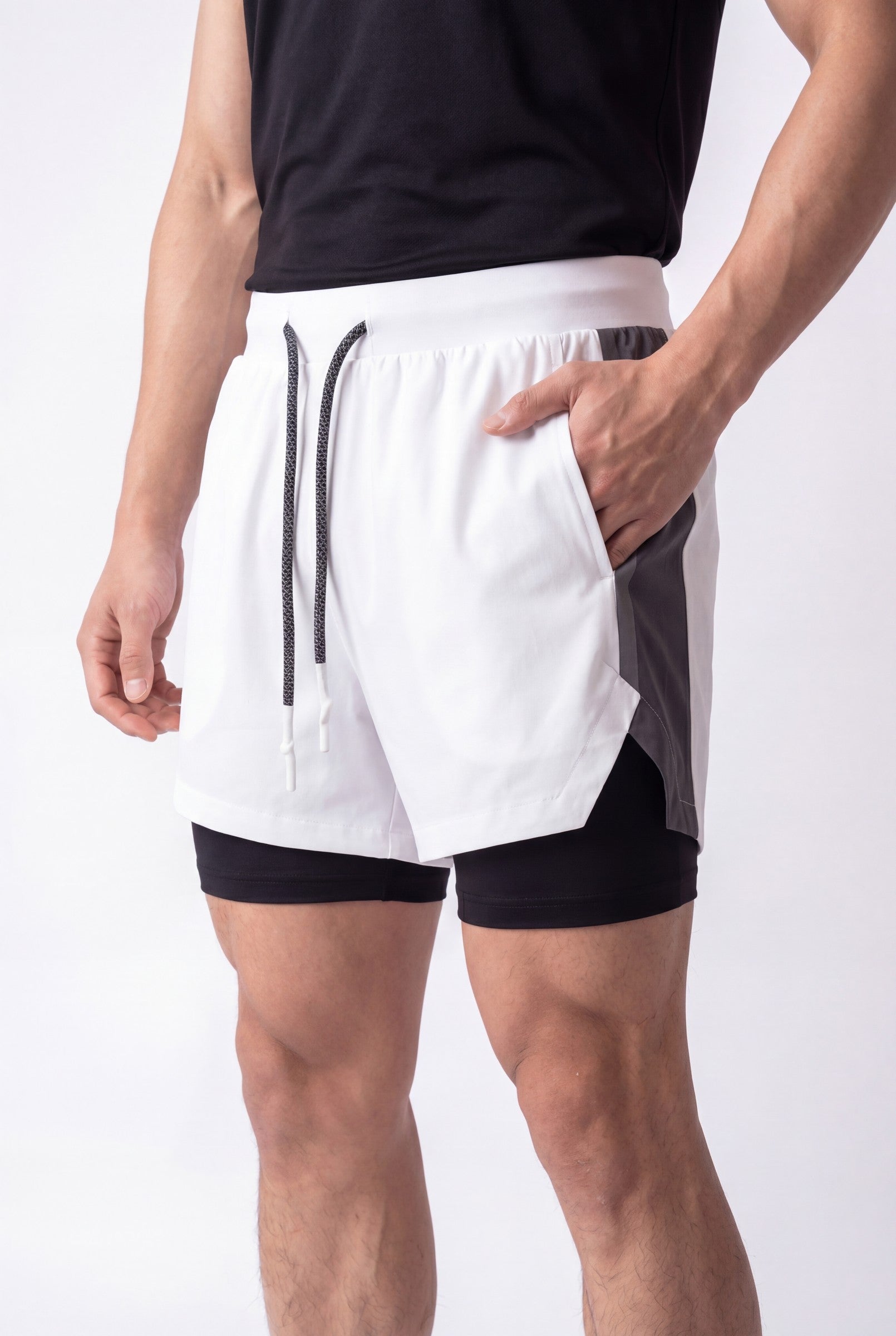 Men's Hybrid Compression Shorts | Blackstone London