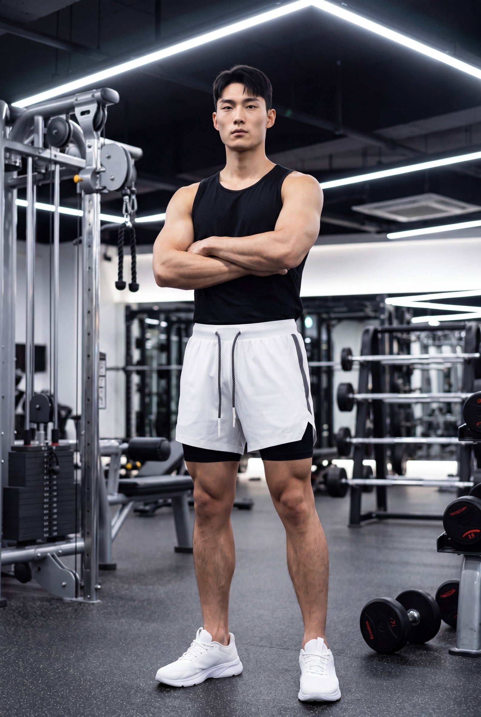 Men's Hybrid Compression Shorts | Blackstone London