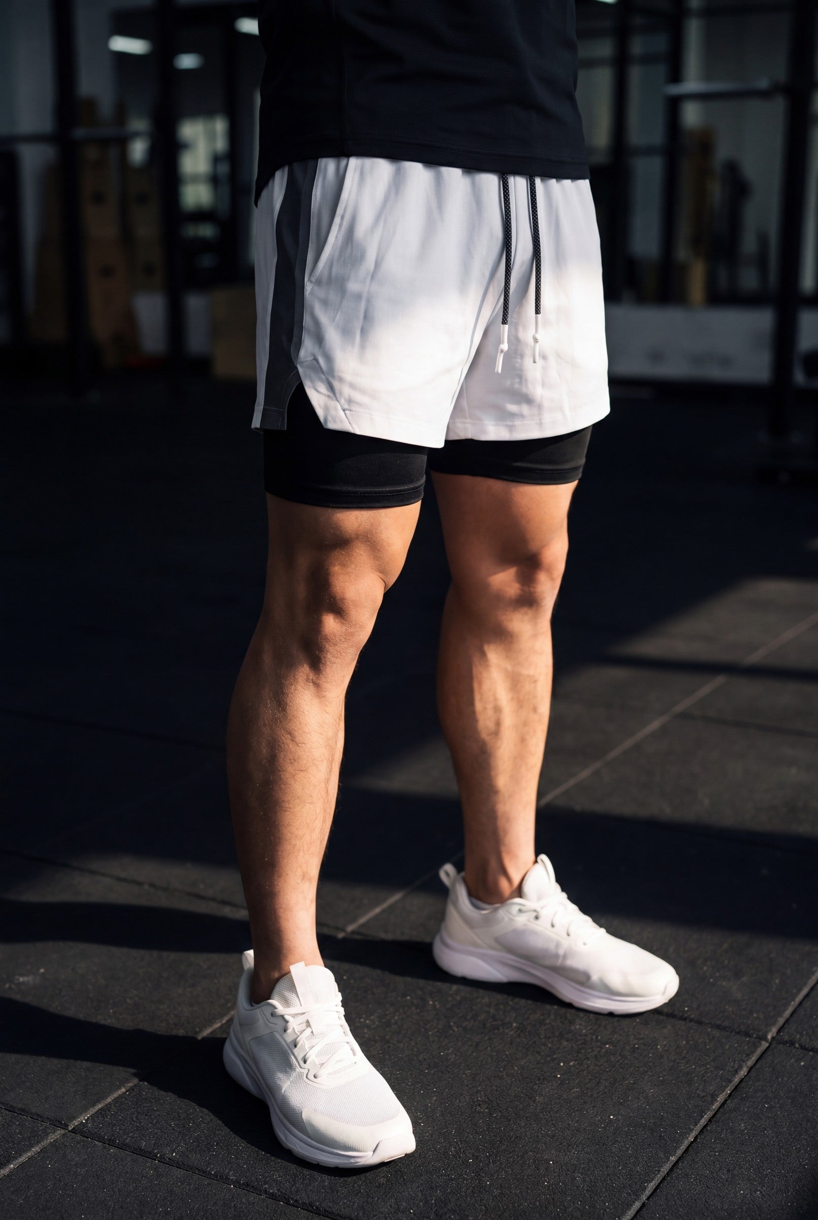 Men's Hybrid Compression Shorts | Blackstone London