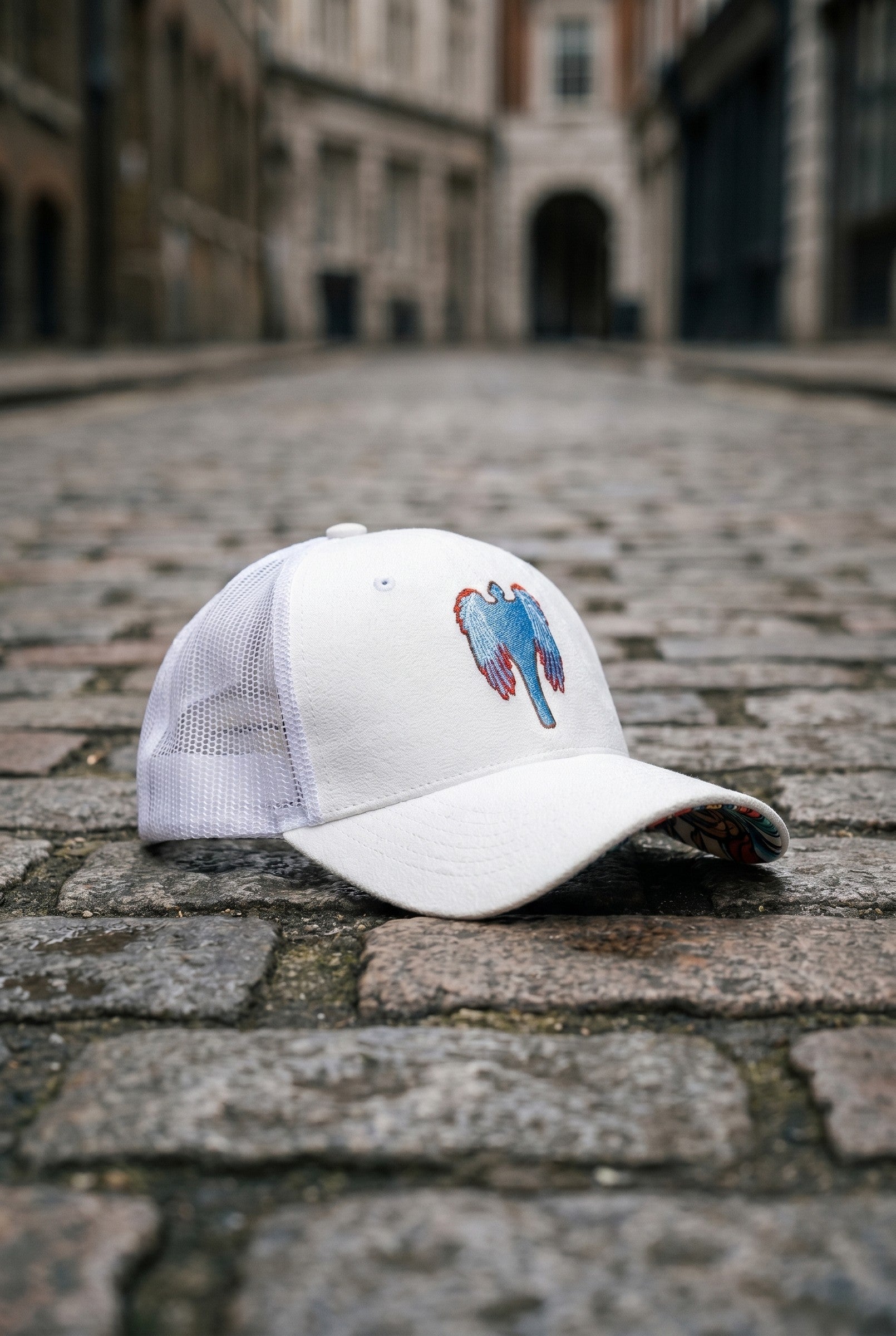 Men's Robot Angel Trucker Cap | Blackstone London