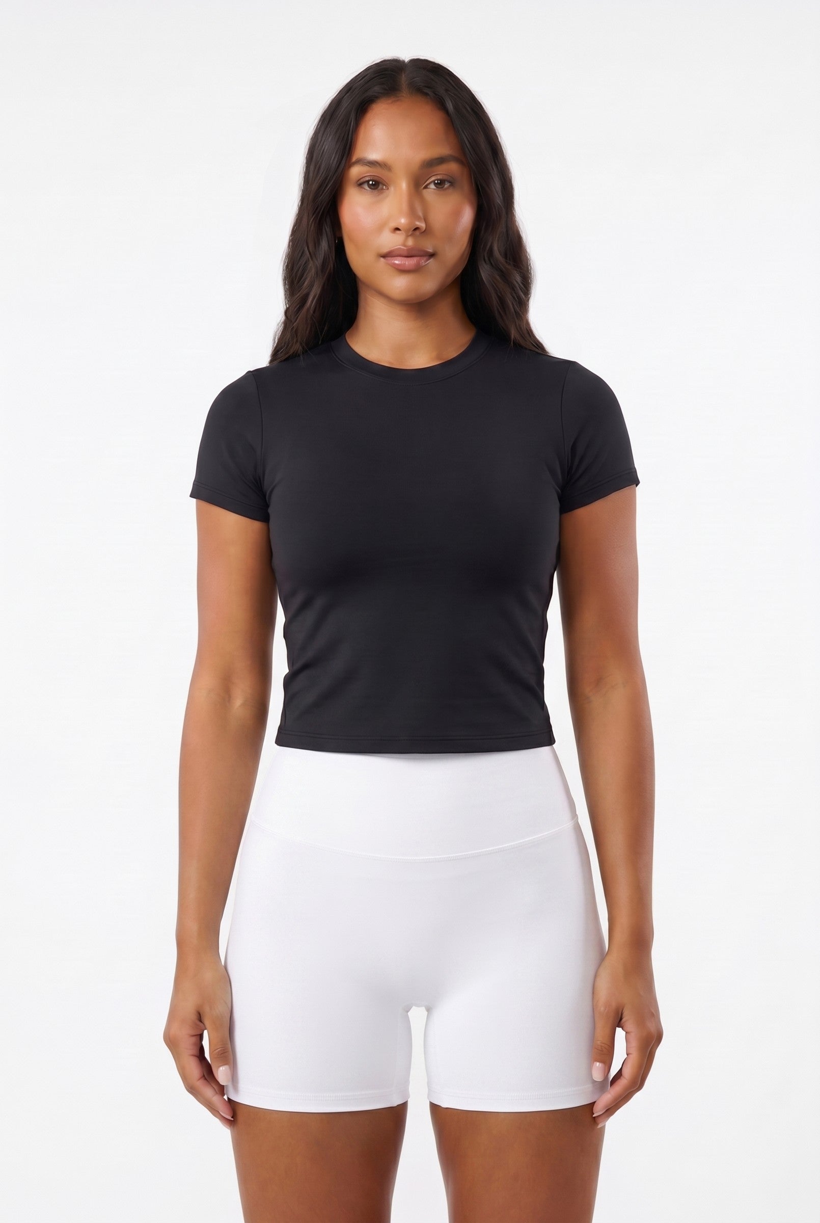 Women's Sculpt Seamless Gym Shorts | Blackstone London