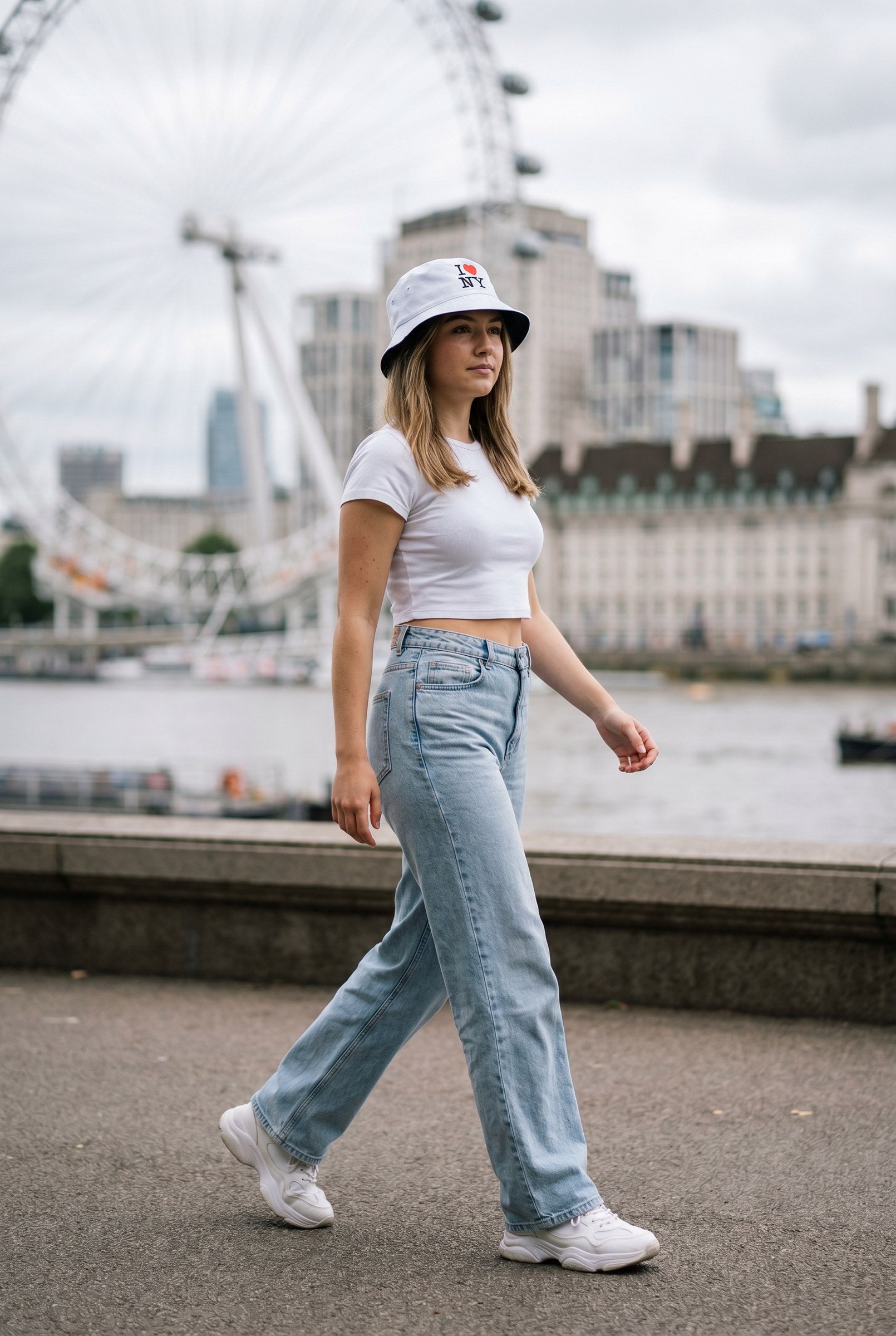 Women's I Heart NY Bucket Hat | Blackstone London
