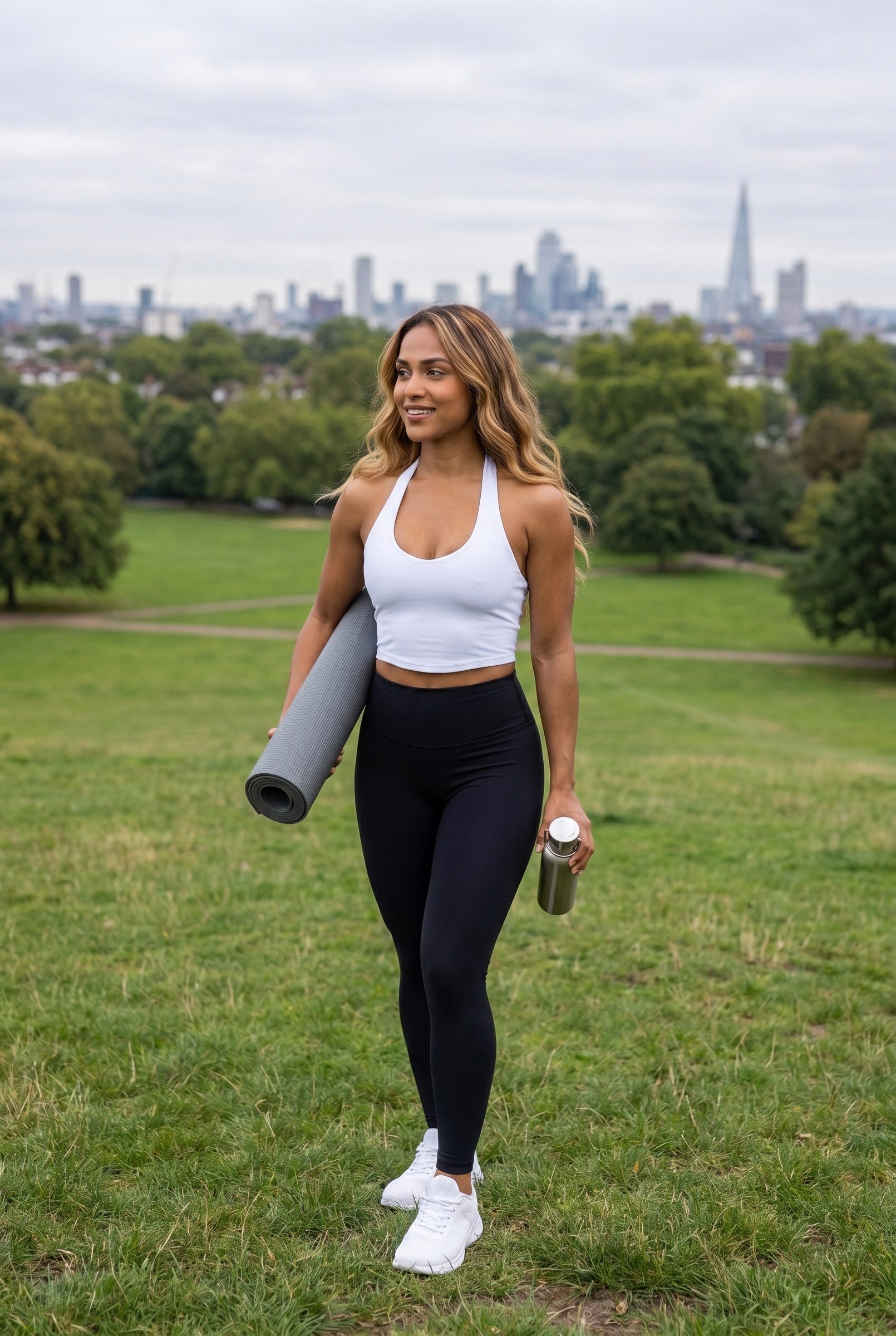 Women's Halter Shelf Tank Top | Blackstone London