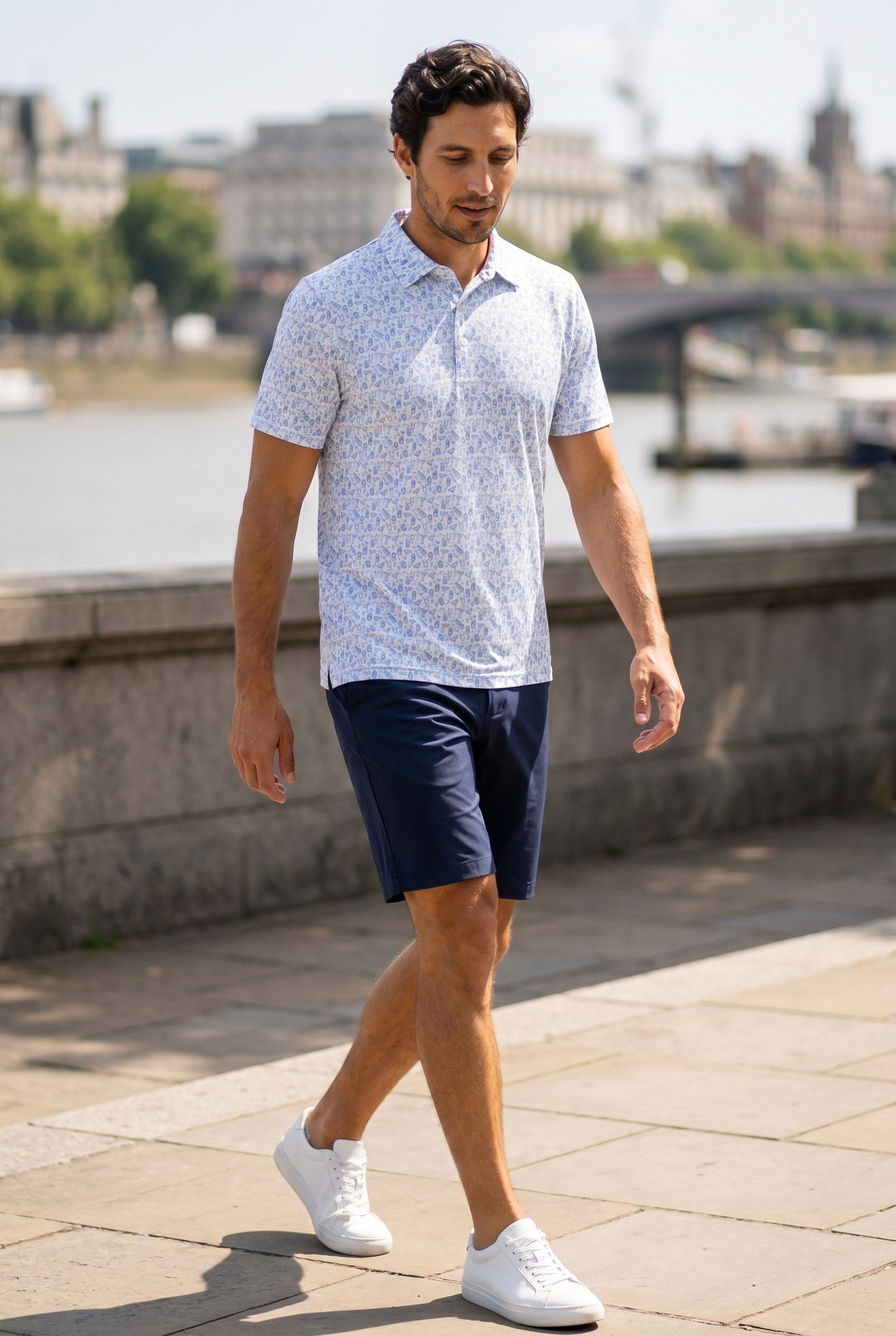 Men's Performance Polo Shirt | Blackstone London