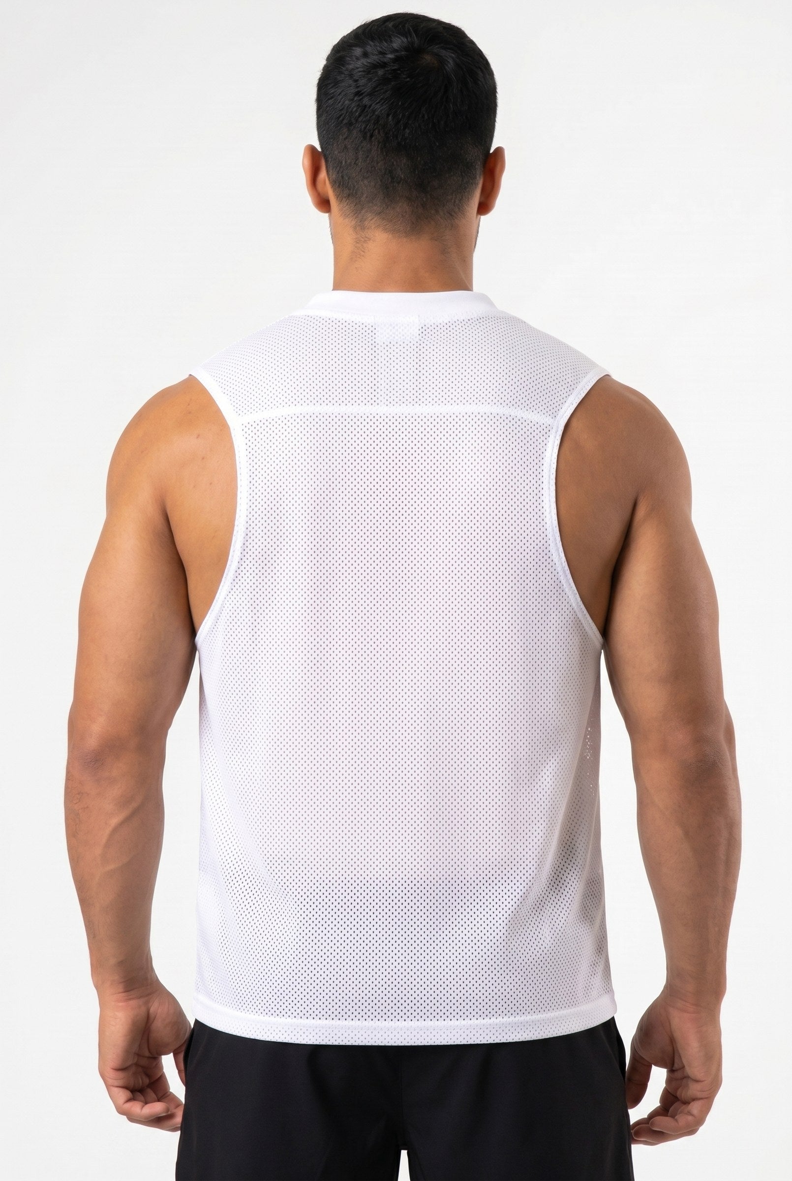 Men's Mesh Flex Muscle Tank Top | Blackstone London