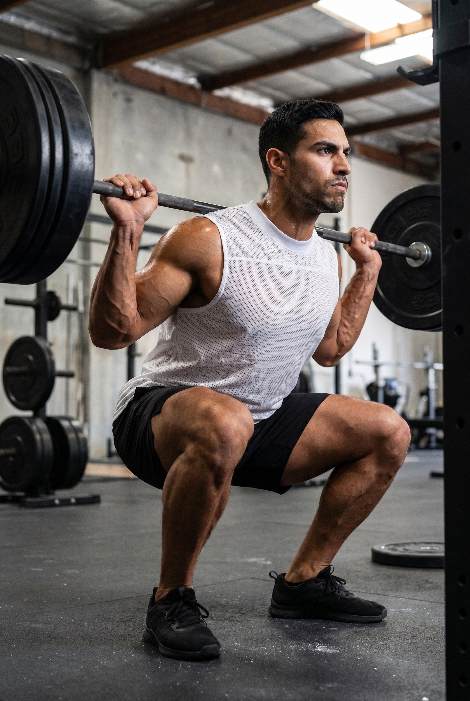 Men's Mesh Flex Muscle Tank Top | Blackstone London