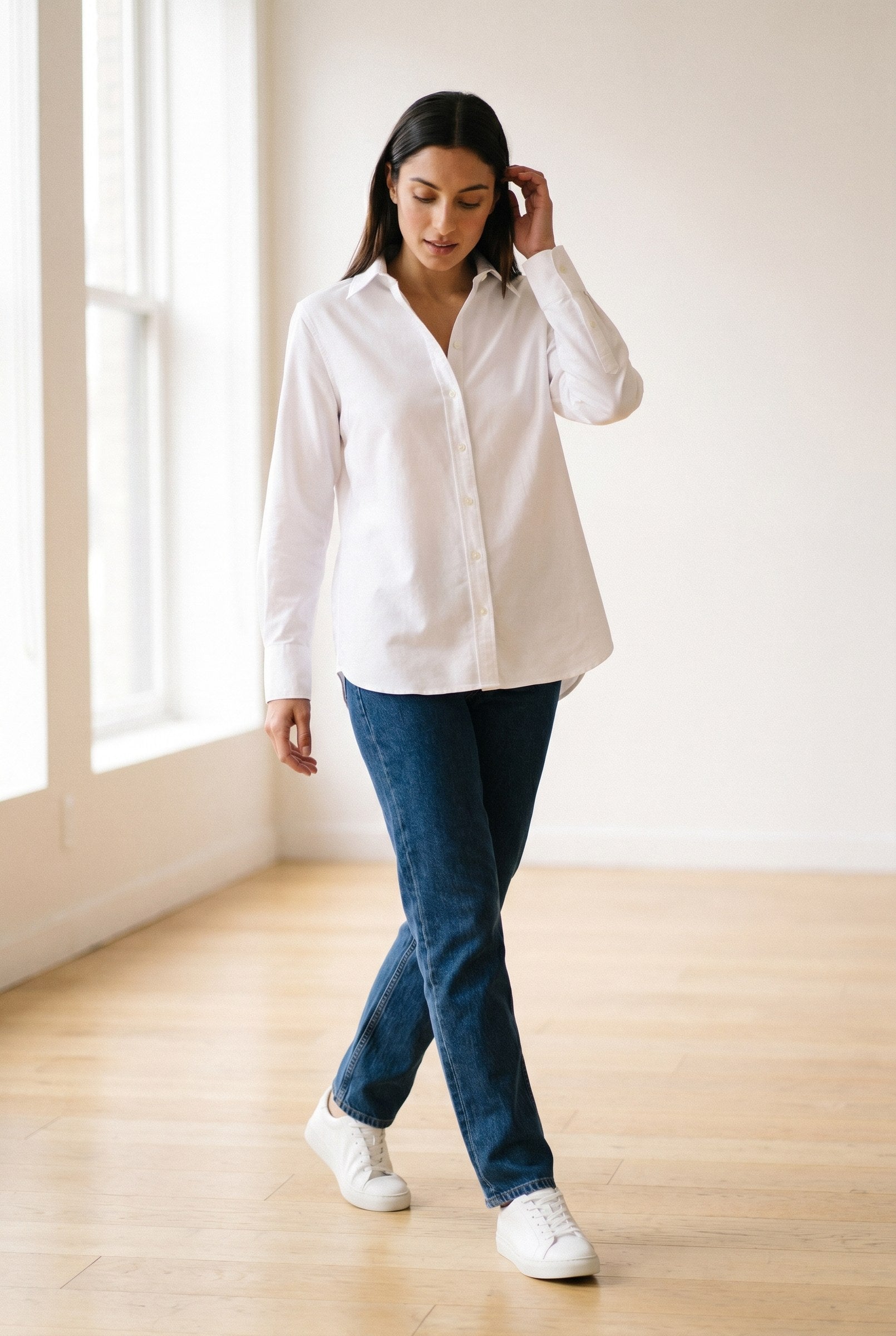 Women's Classic Oxford Cotton Shirt | Blackstone London