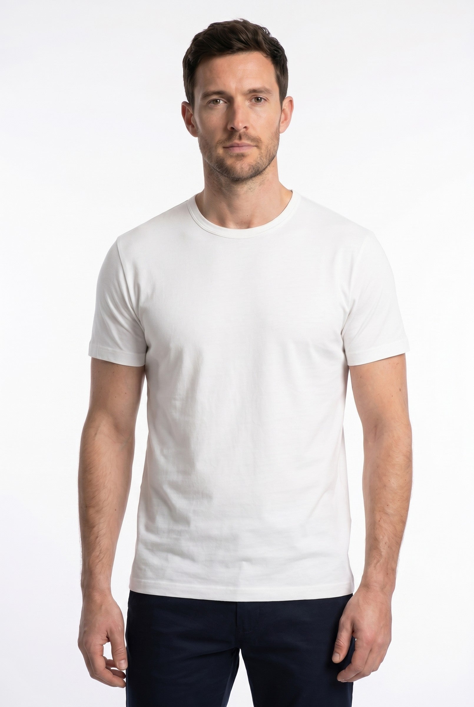 Men's Lightweight Layering Crew T-Shirt | Blackstone London