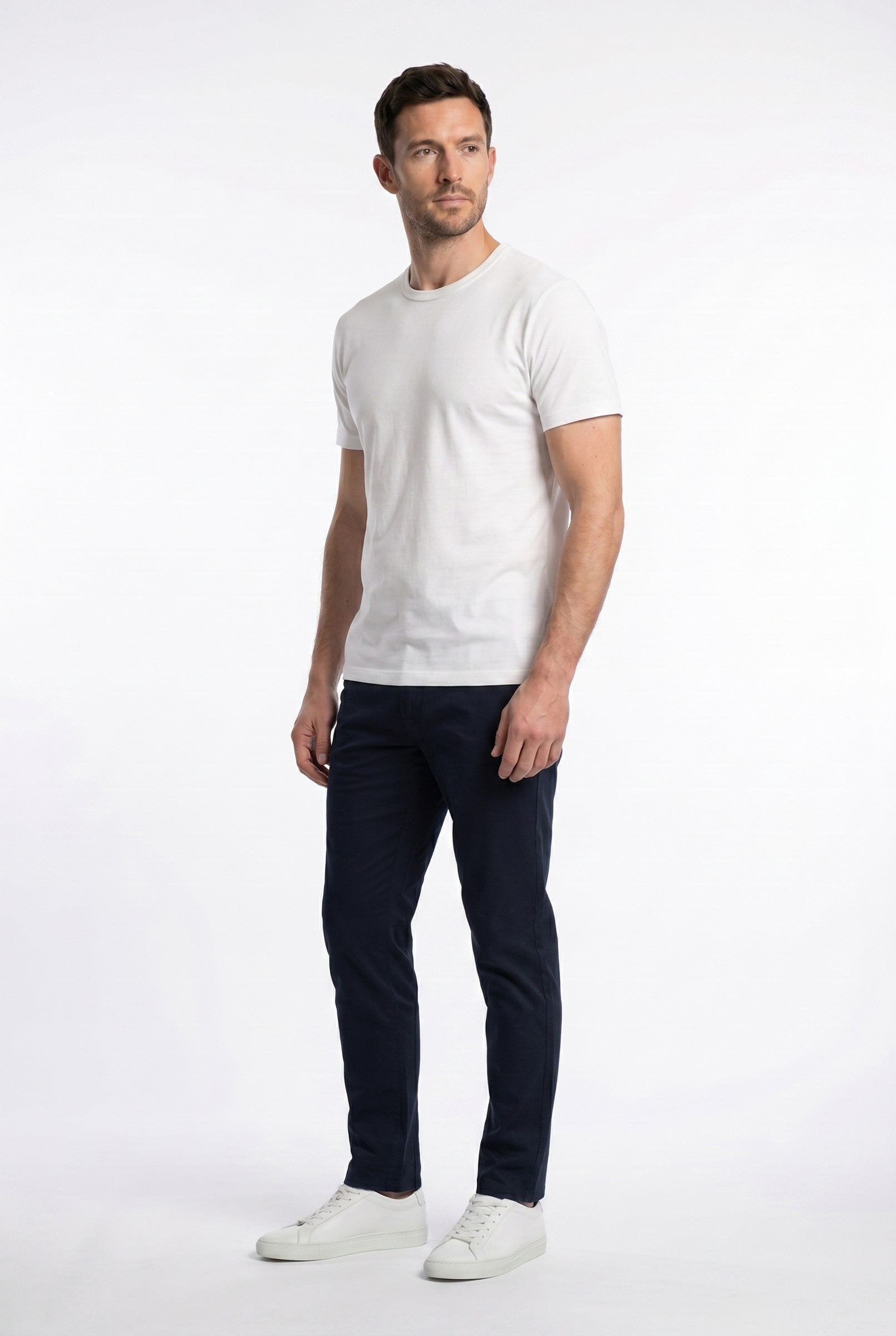 Men's Lightweight Layering Crew T-Shirt | Blackstone London