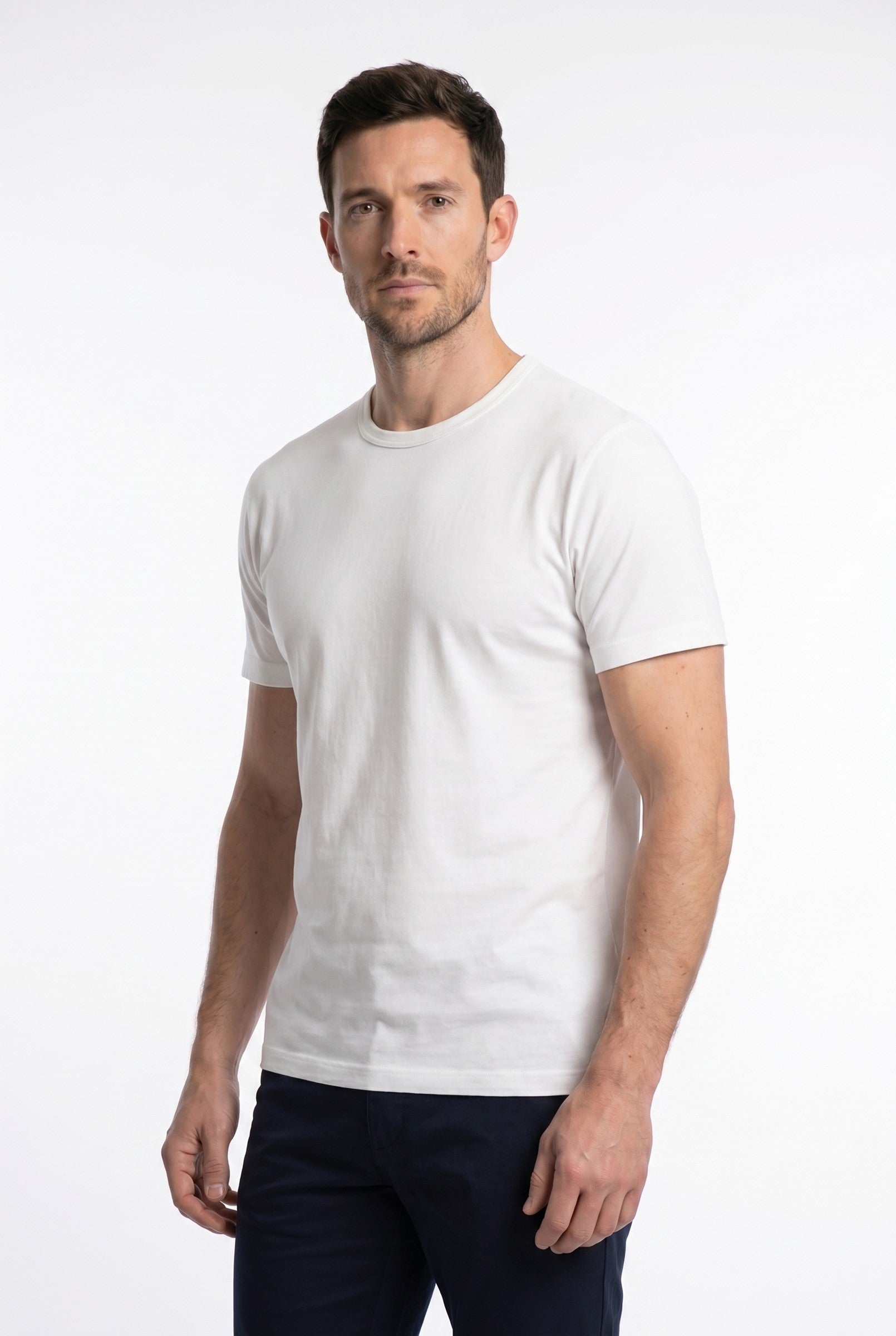 Men's Lightweight Layering Crew T-Shirt | Blackstone London