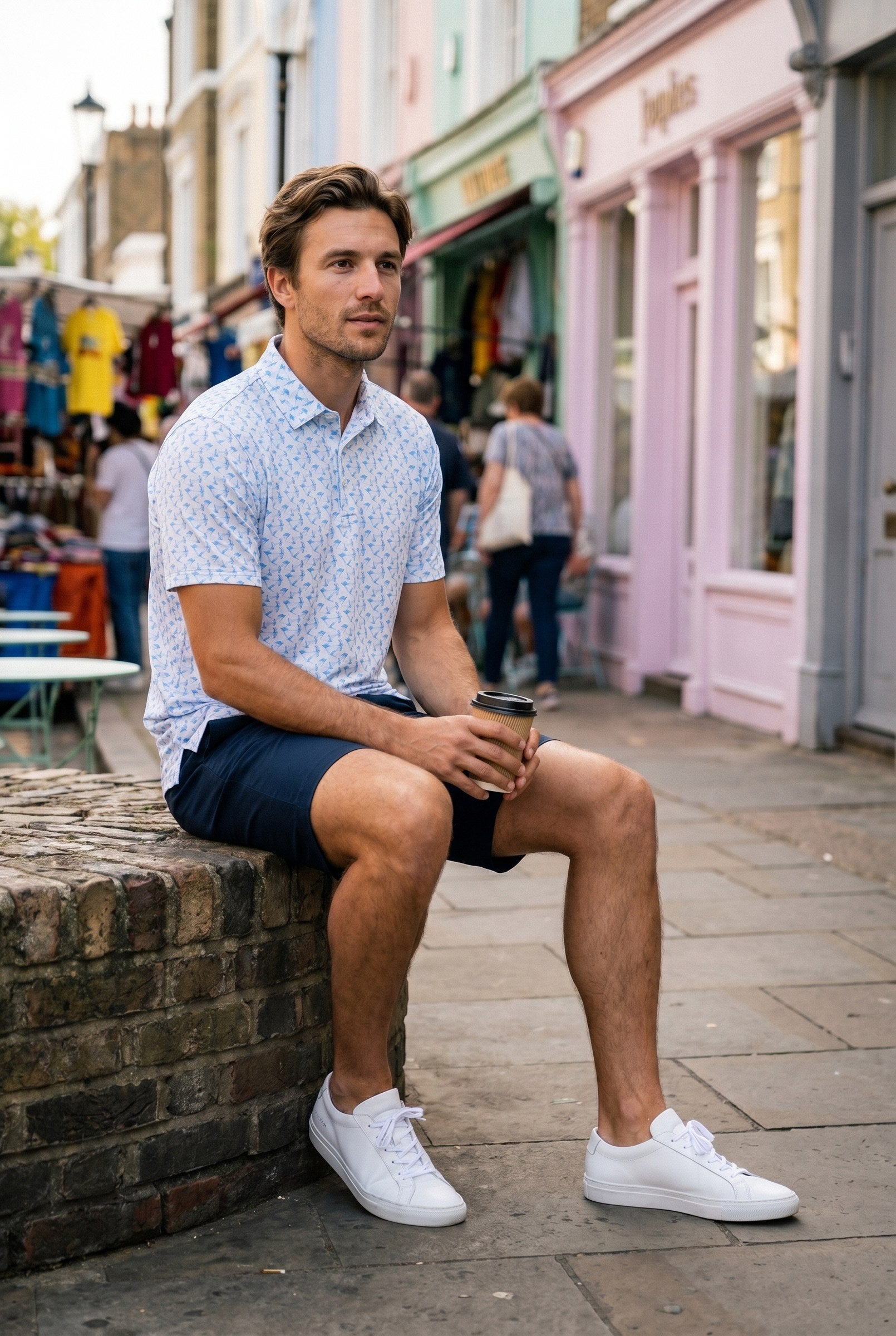 Men's Performance Polo Shirt | Blackstone London