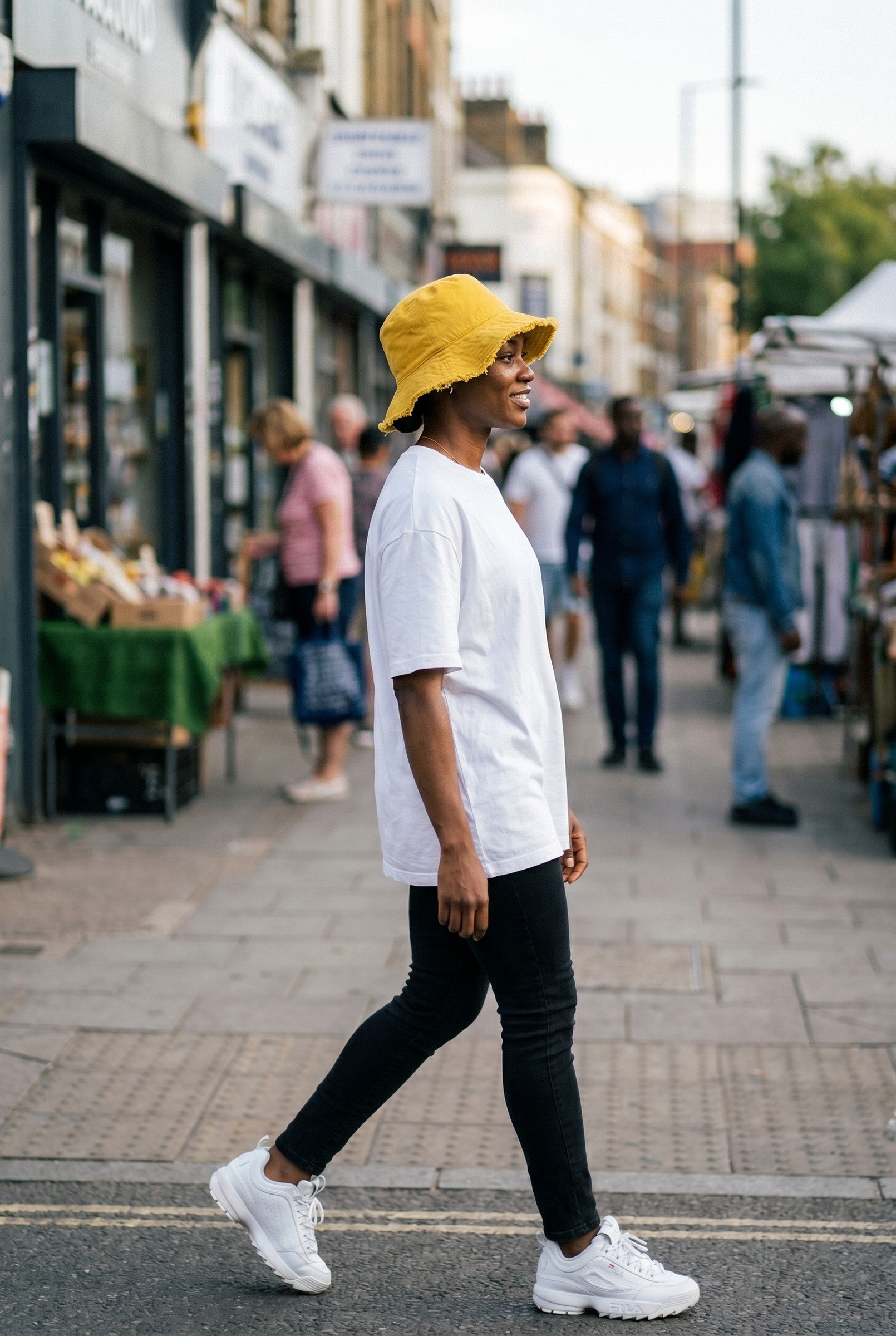 Men's Distressed Bucket Hat | Blackstone London