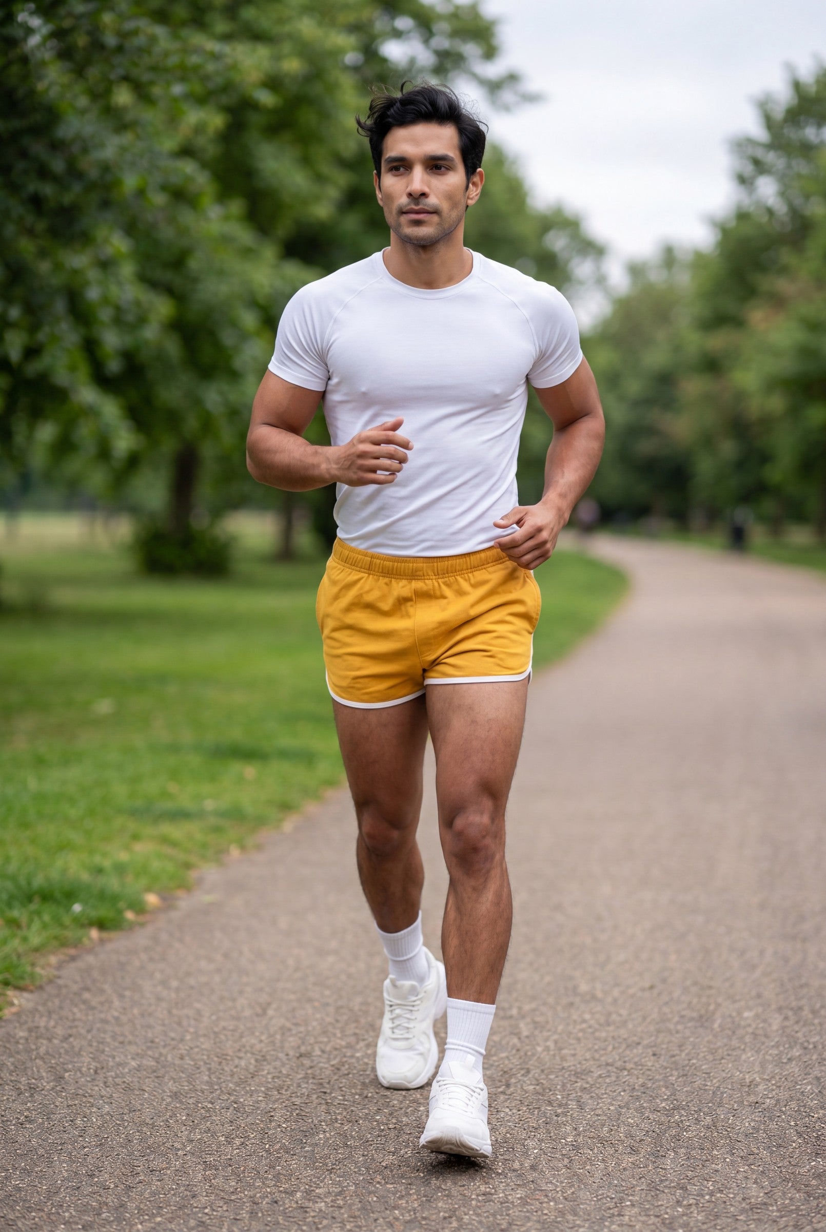 Men's Retro Running Shorts | Blackstone London