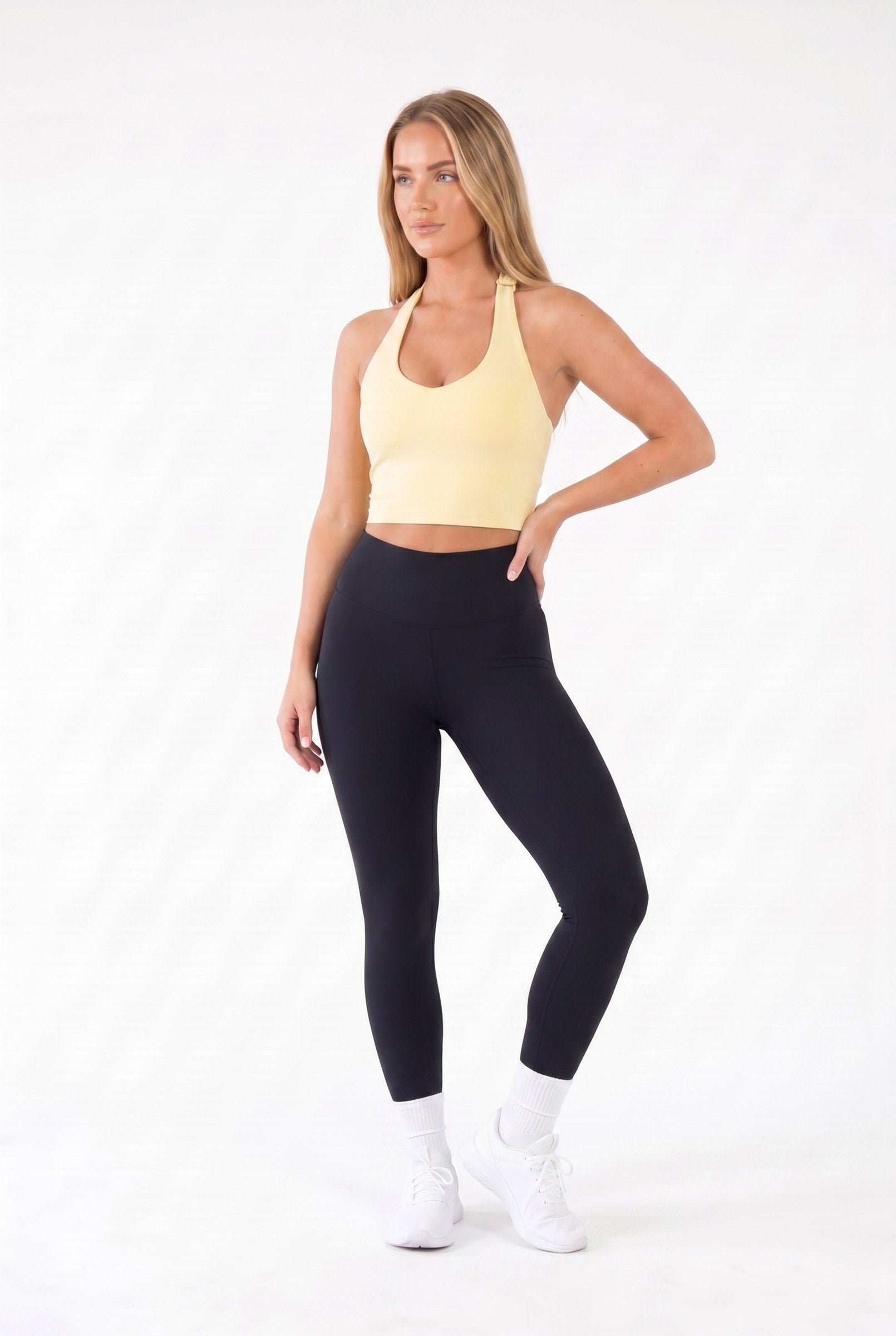 Women's NKD Halter Shelf Tank Top | Blackstone London